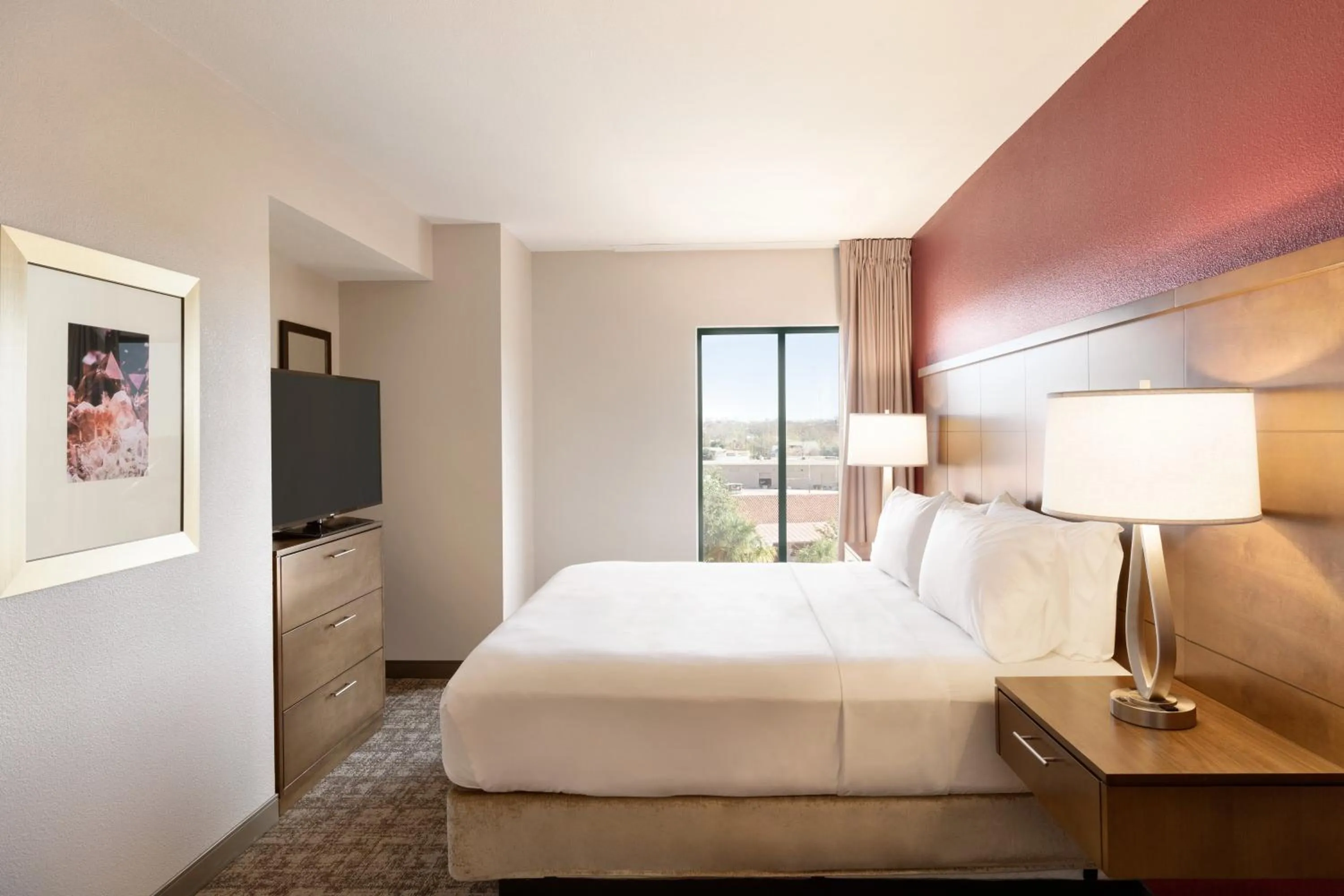 Photo of the whole room, Bed in Staybridge Suites San Antonio Downtown Convention Center by IHG