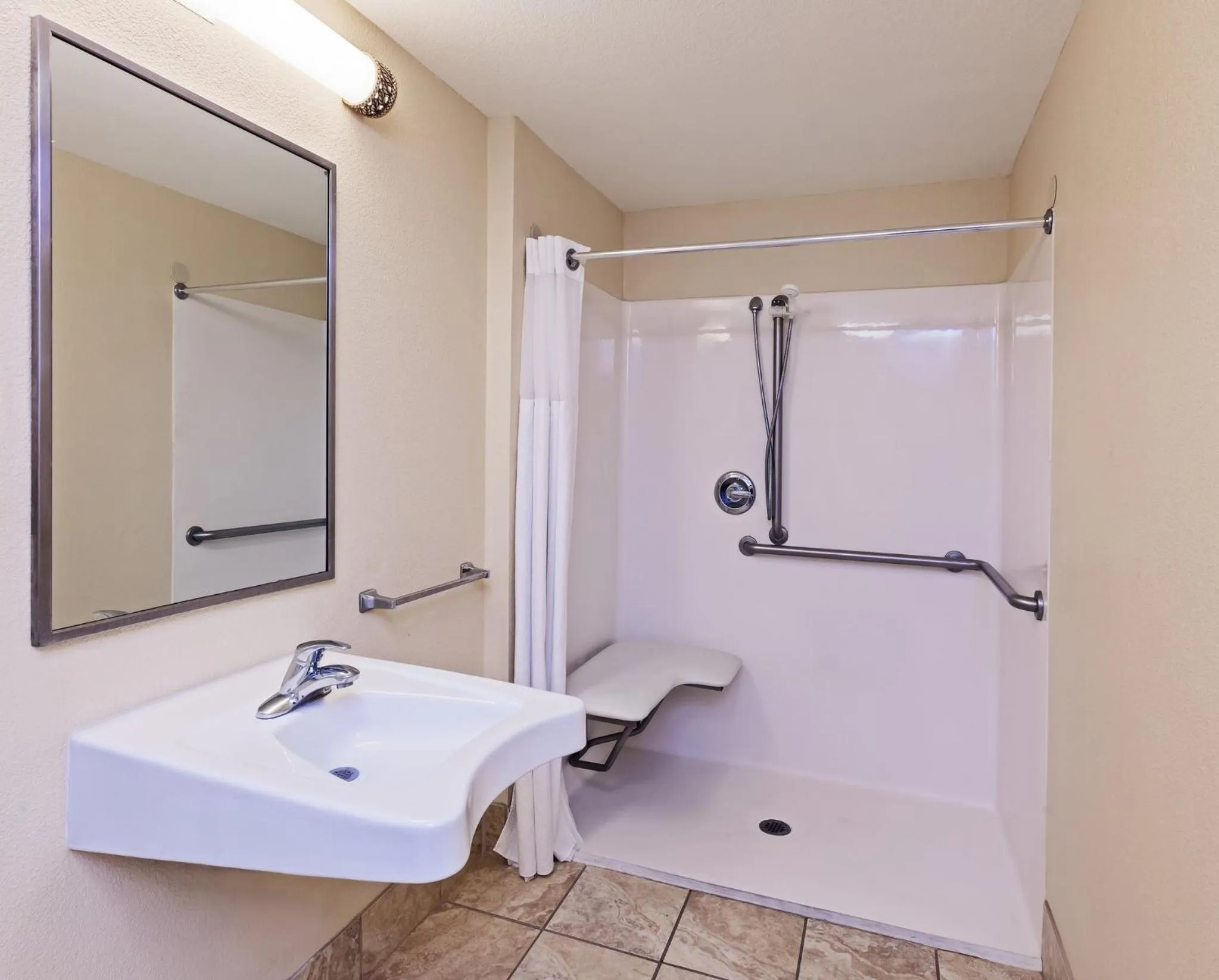 Bathroom in Staybridge Suites San Antonio Downtown Convention Center by IHG