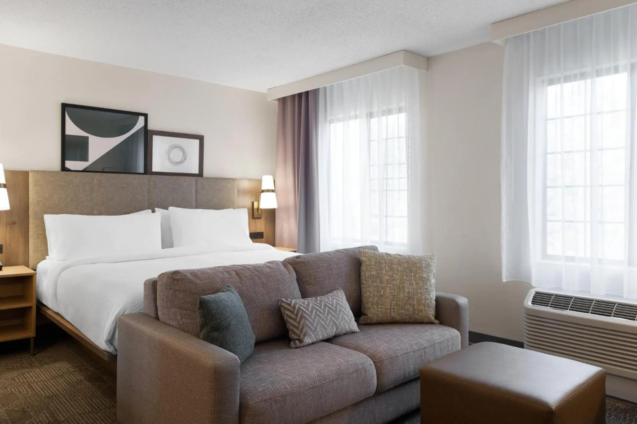 Photo of the whole room, Bed in Staybridge Suites Boston - Burlington by IHG
