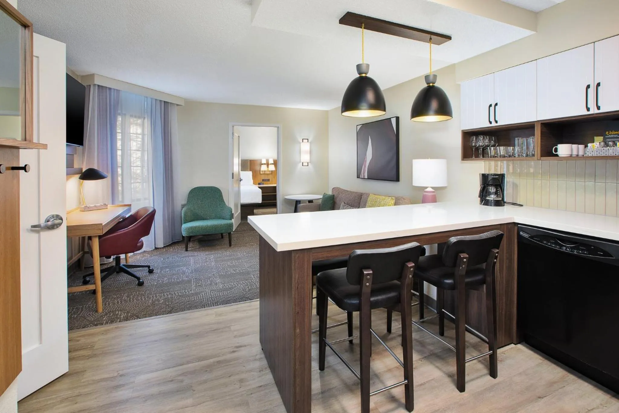 Photo of the whole room in Staybridge Suites Boston - Burlington by IHG