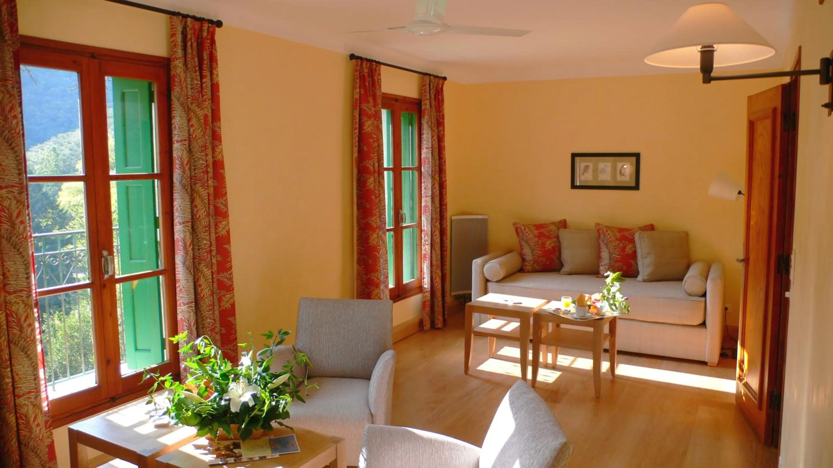 Living room in Le Grand Hôtel