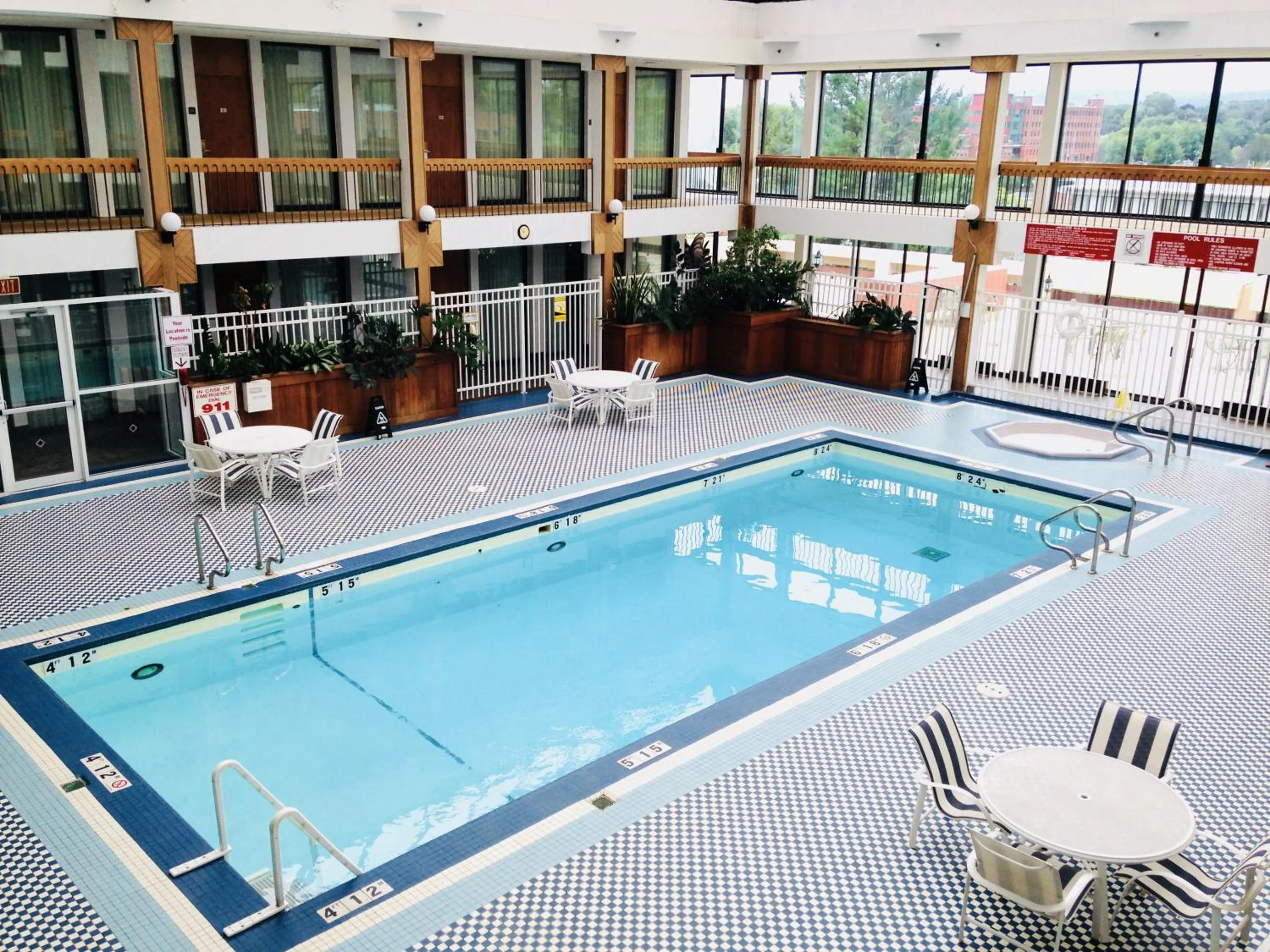 Swimming pool in Holiday Inn & Suites Pittsfield-Berkshires by IHG