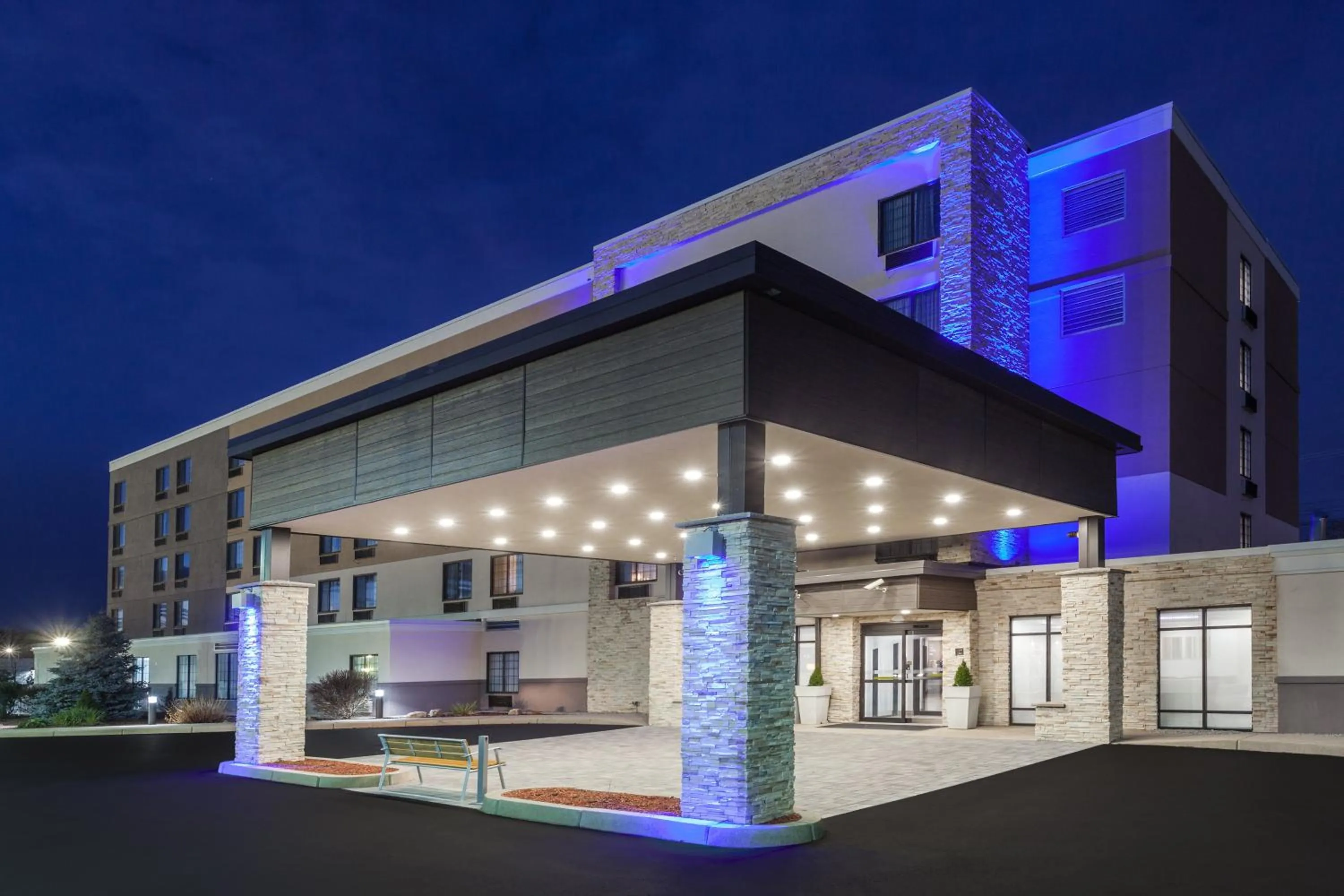 Property building in Holiday Inn Express Hotel & Suites Providence-Woonsocket by IHG