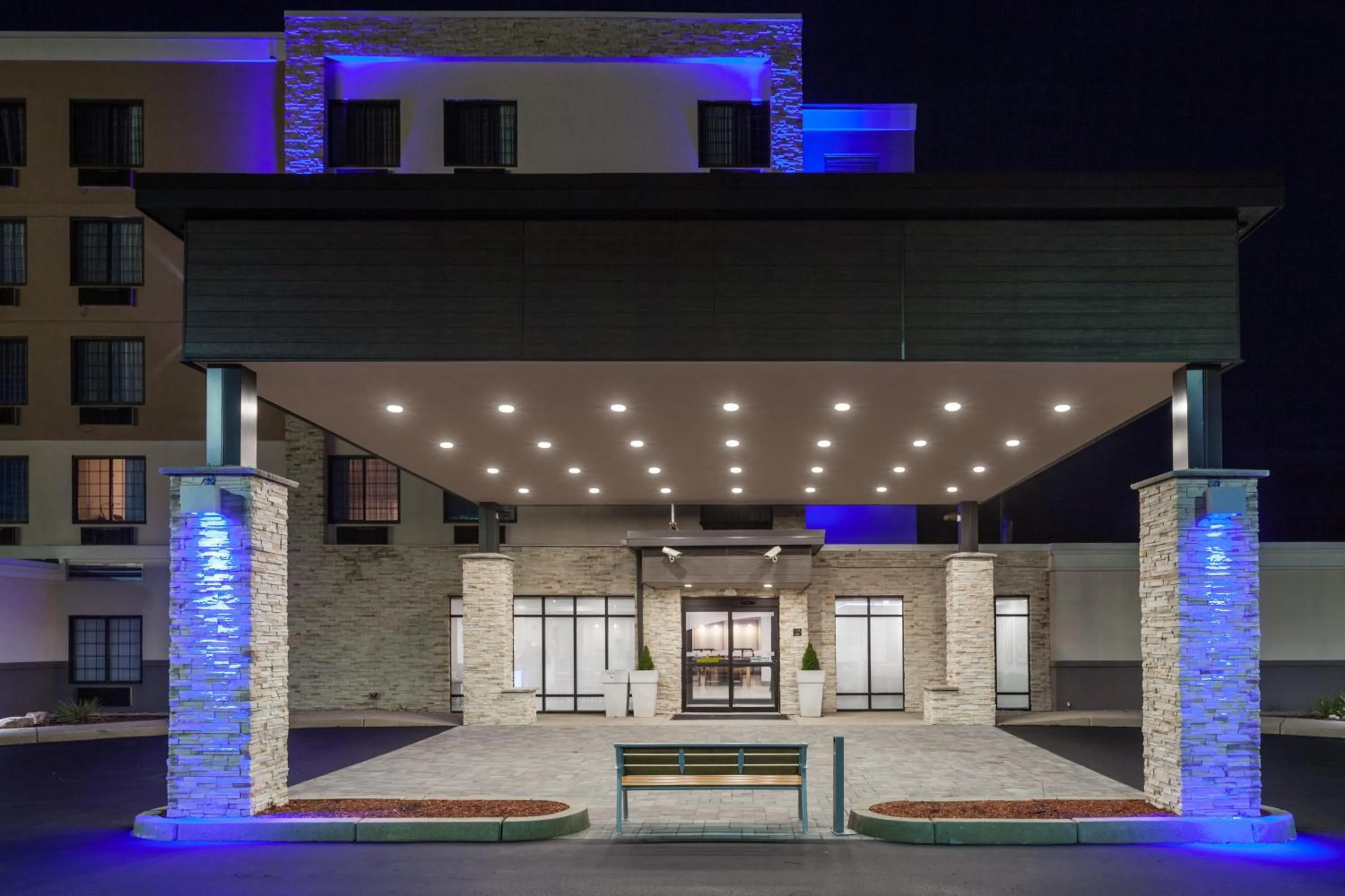 Property building in Holiday Inn Express Hotel & Suites Providence-Woonsocket by IHG