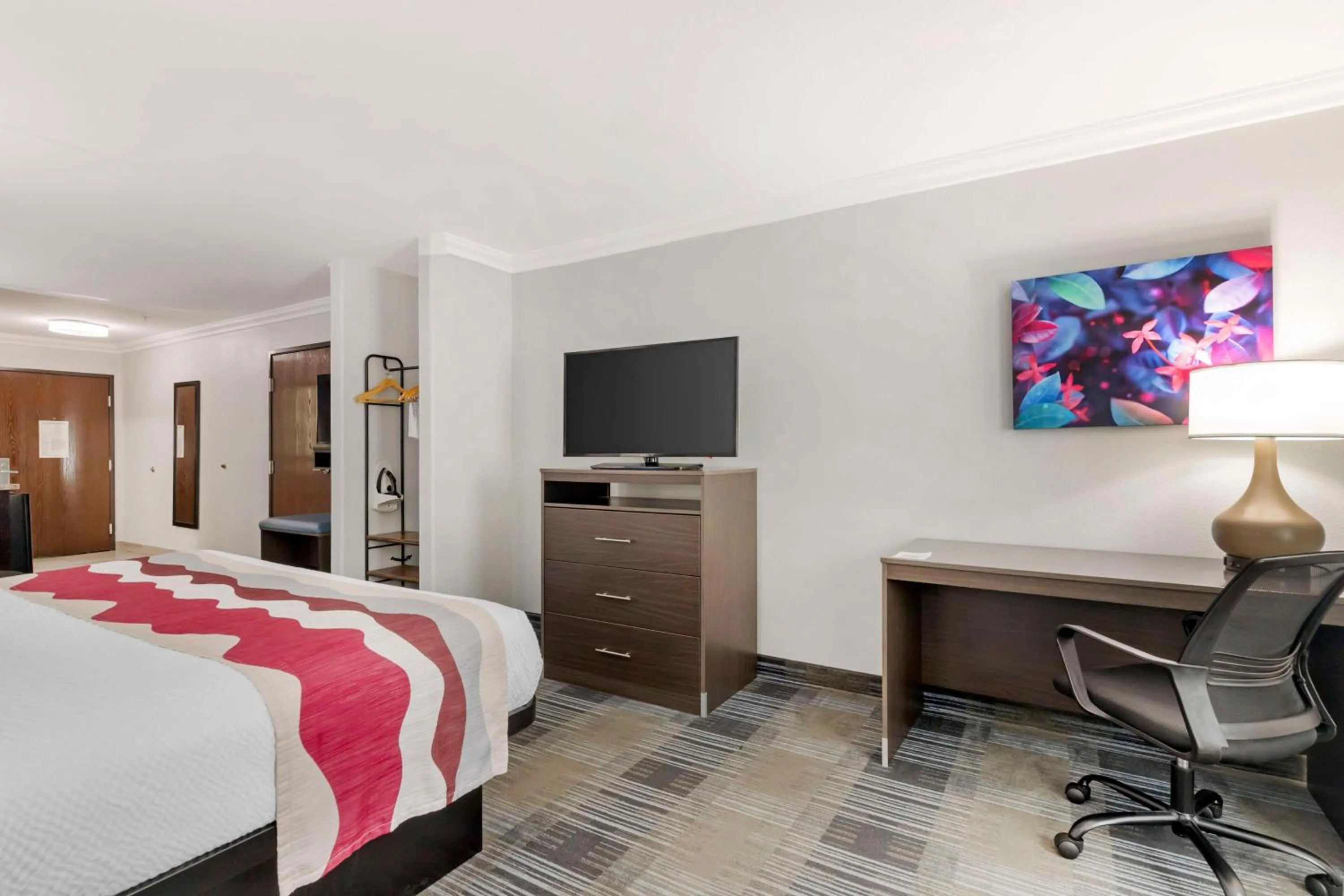 Photo of the whole room, Bed in Best Western Medical Center North Inn & Suites Near Six Flags