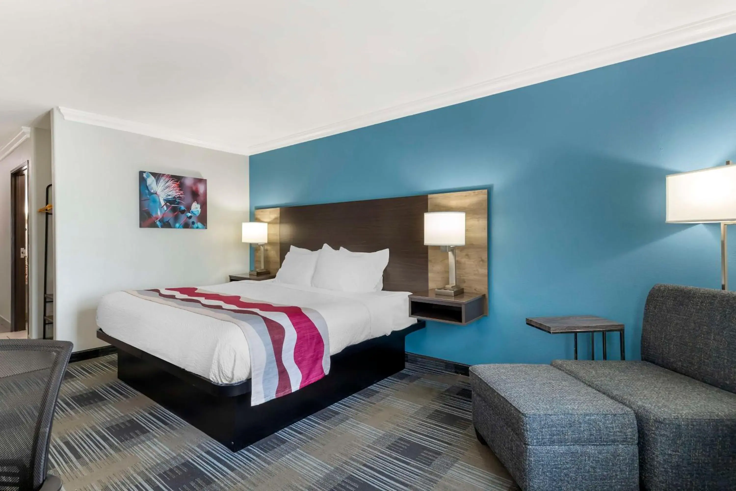 Bedroom, Bed in Best Western Medical Center North Inn & Suites Near Six Flags Bedroom, Bed in Best Western Medical Center North Inn & Suites Near Six Flags