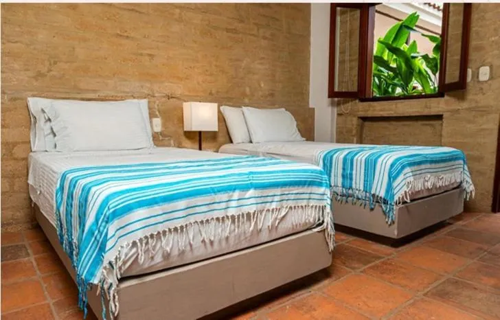 Bed in Hotel San German