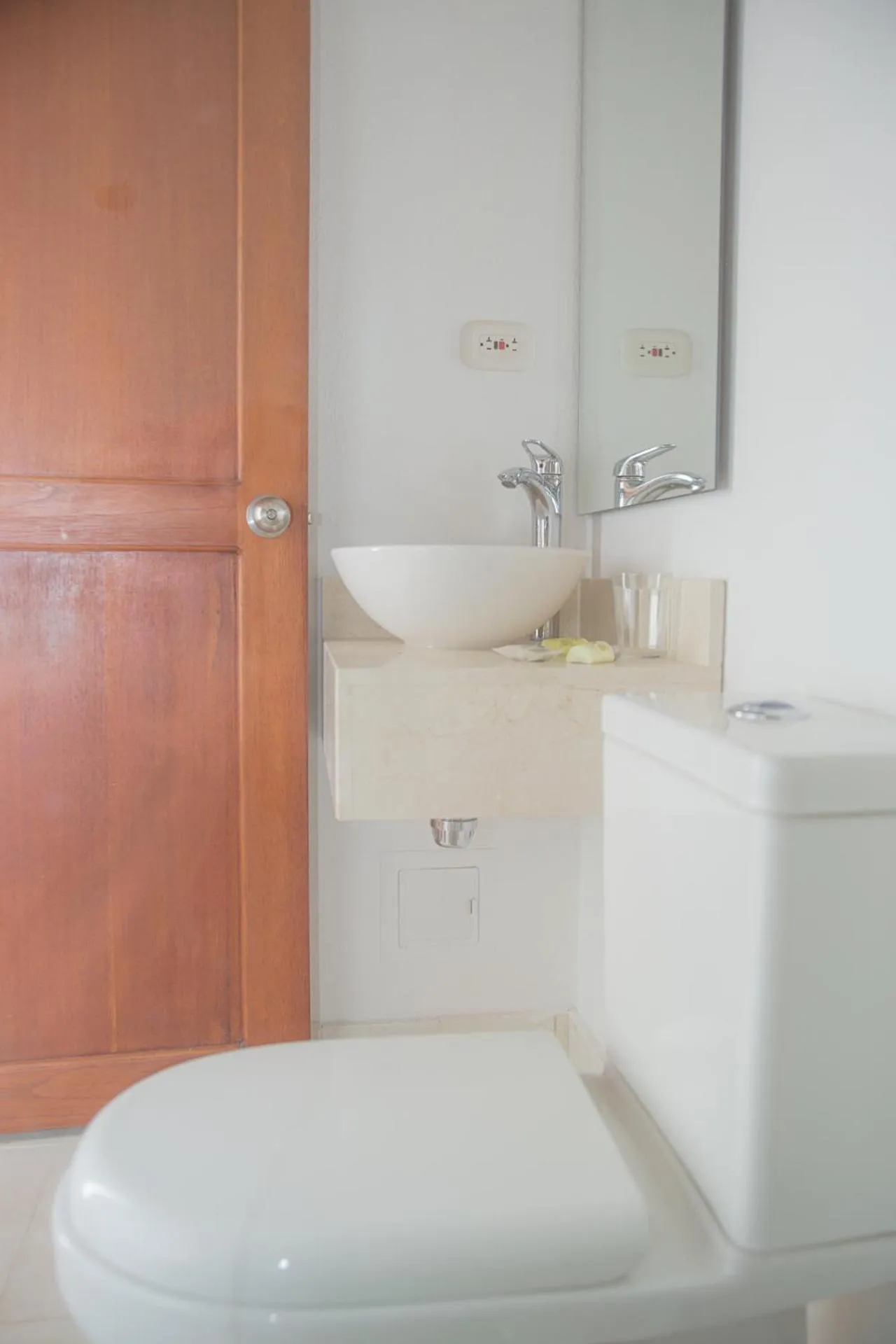 Bathroom in Hotel San German