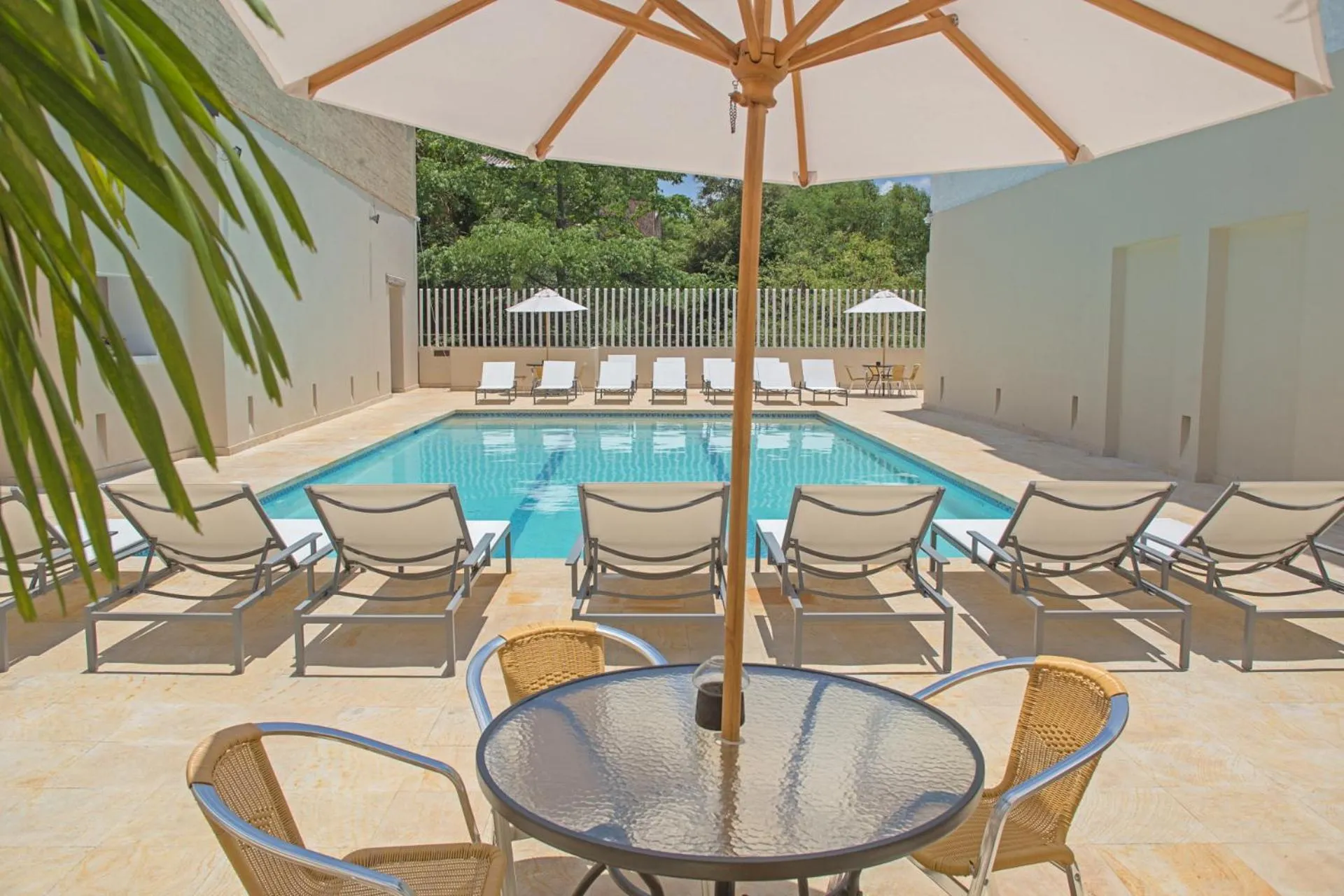 Patio in Hotel San German