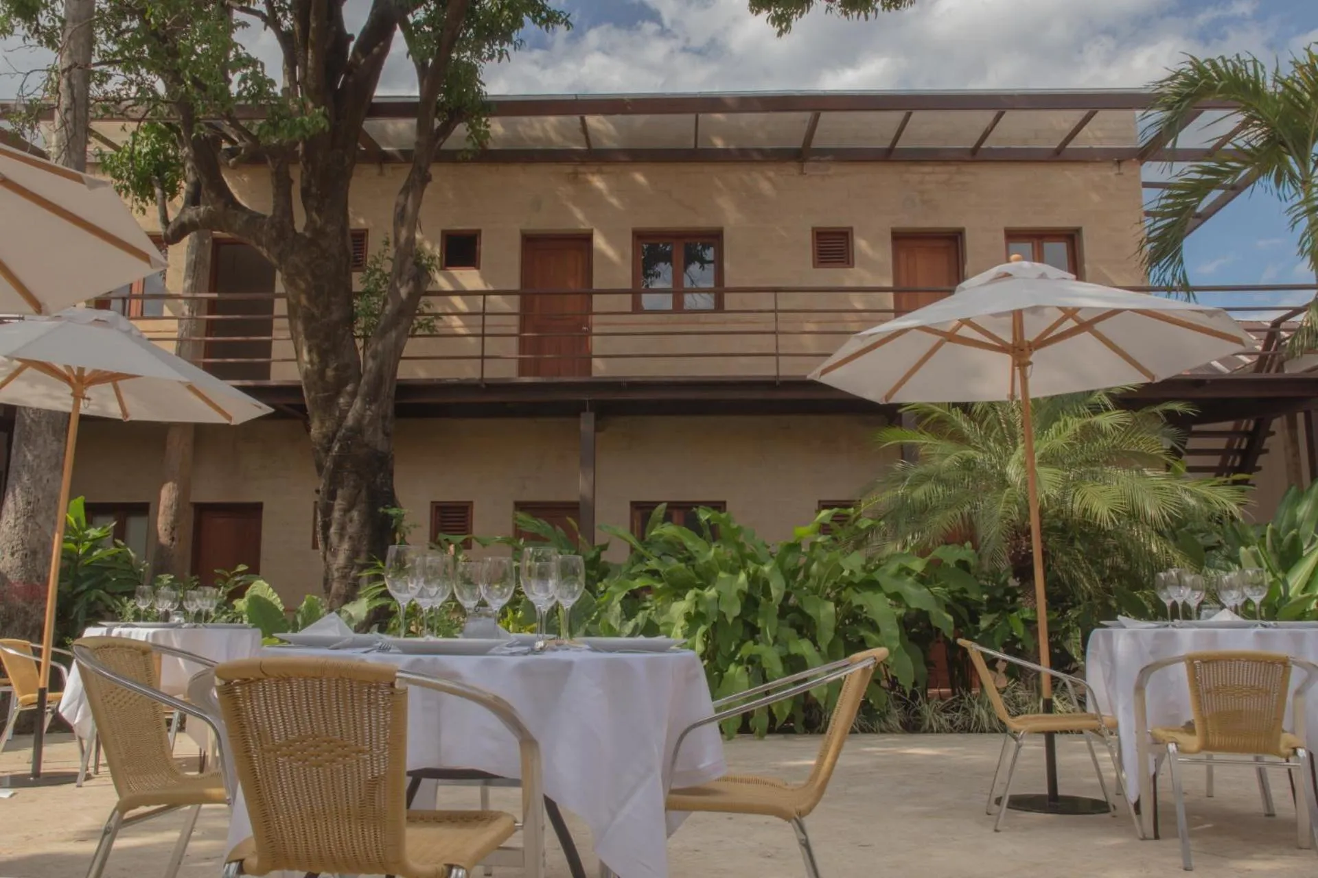 Patio in Hotel San German