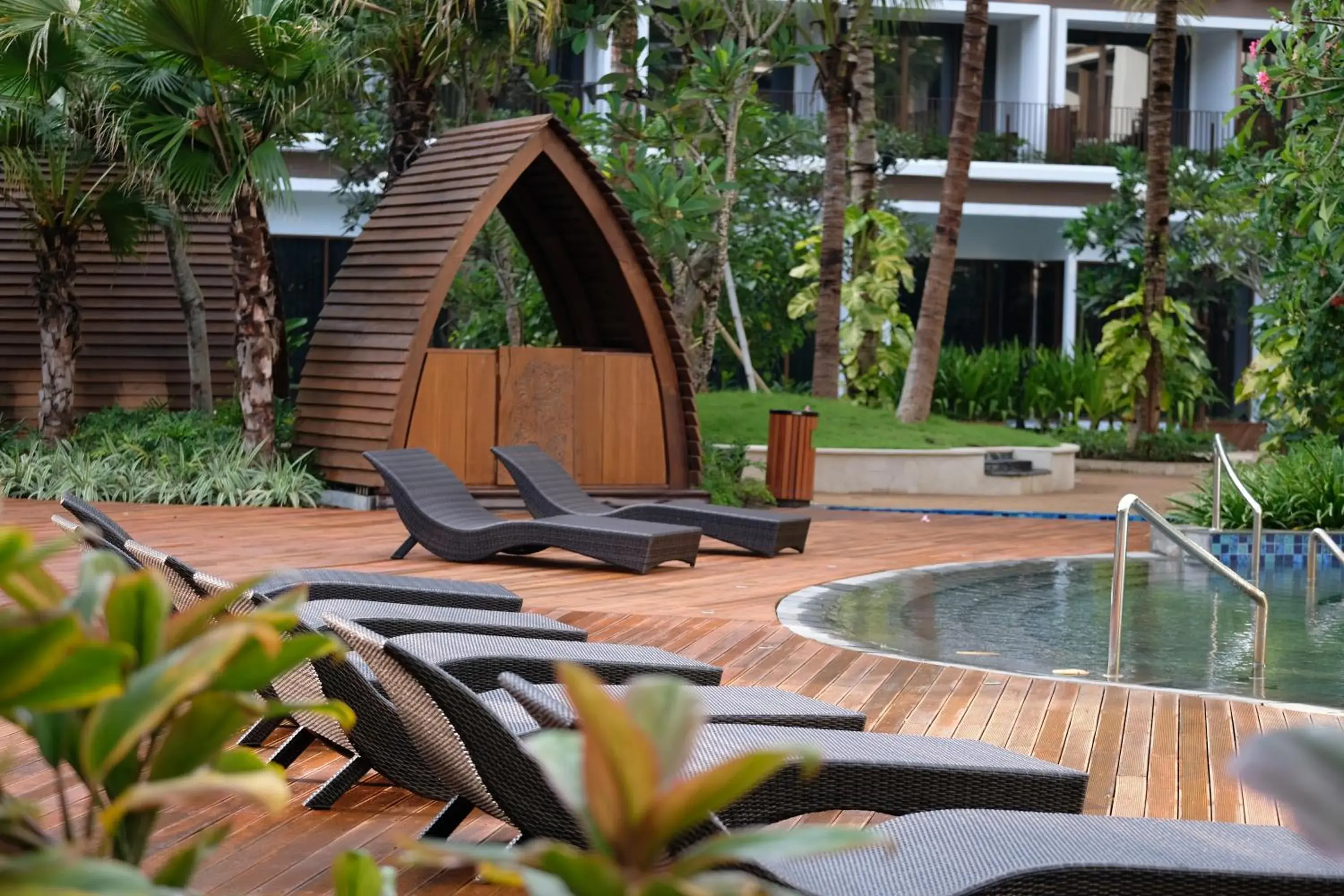 Swimming pool in Golden Tulip Jineng Resort Bali Swimming pool in Golden Tulip Jineng Resort Bali