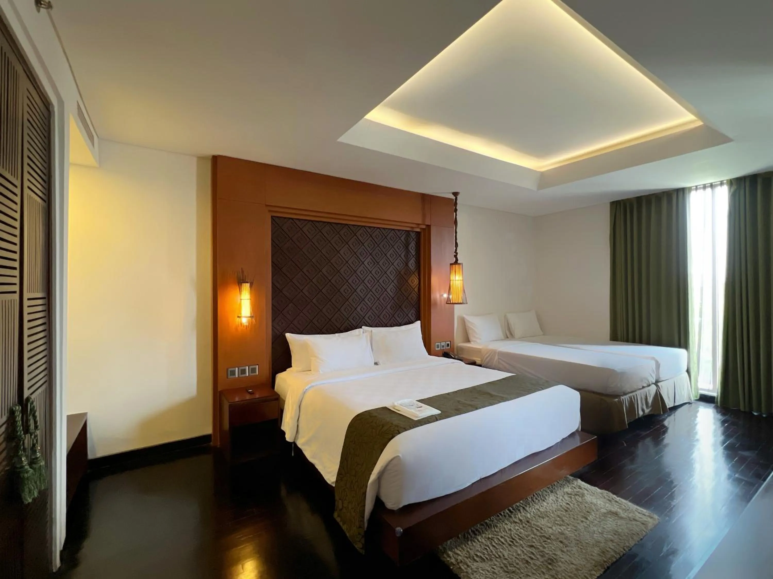 Bed in Golden Tulip Jineng Resort Bali