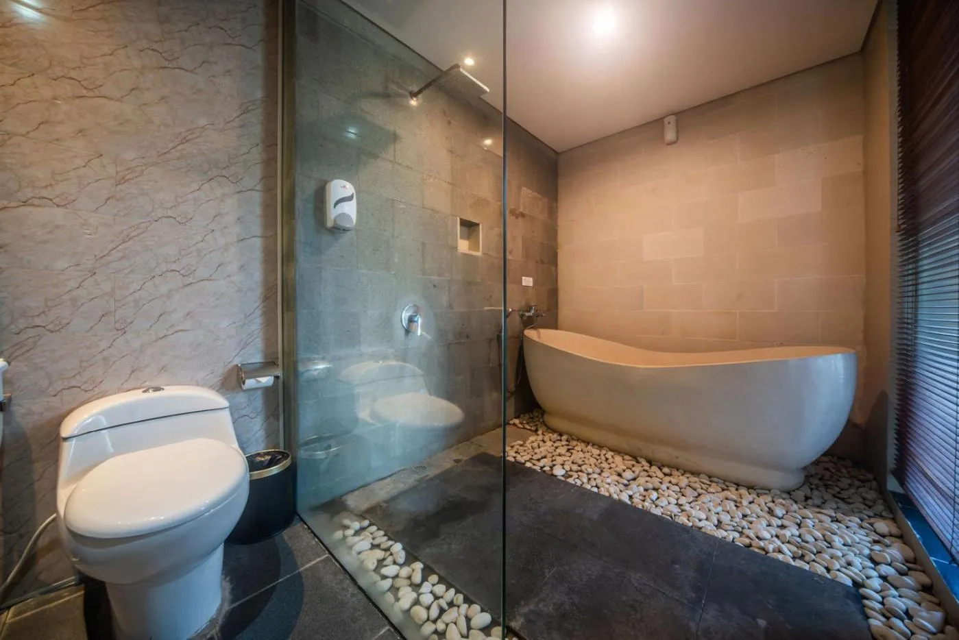 Shower in Gaing Mas Jimbaran Villas by Gaing Mas Group