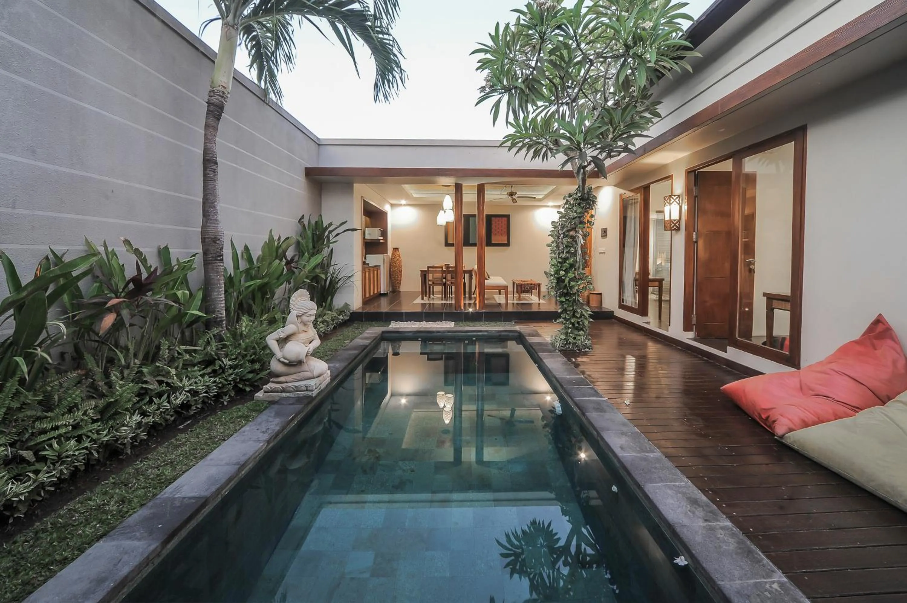 Pool view in Gaing Mas Jimbaran Villas by Gaing Mas Group