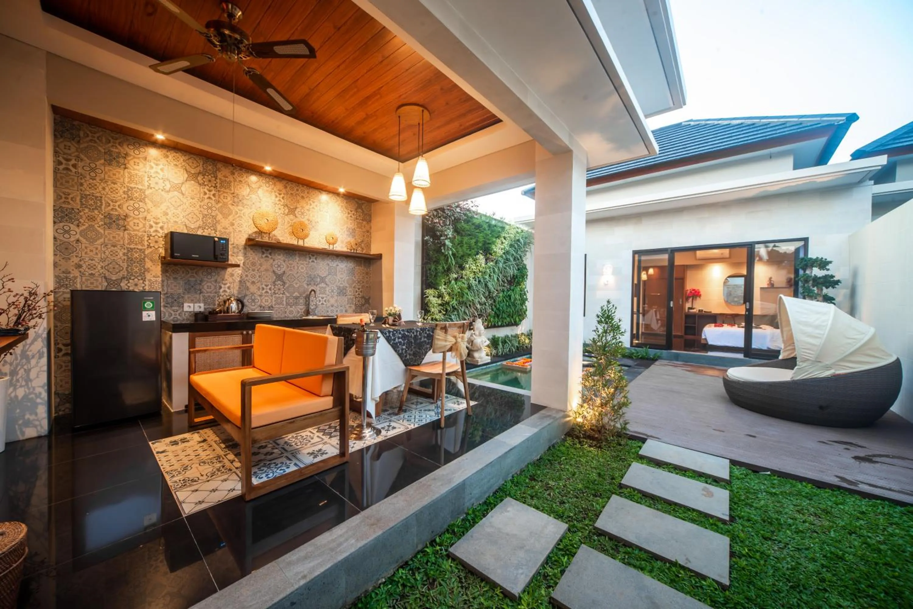 Living room in Gaing Mas Jimbaran Villas by Gaing Mas Group