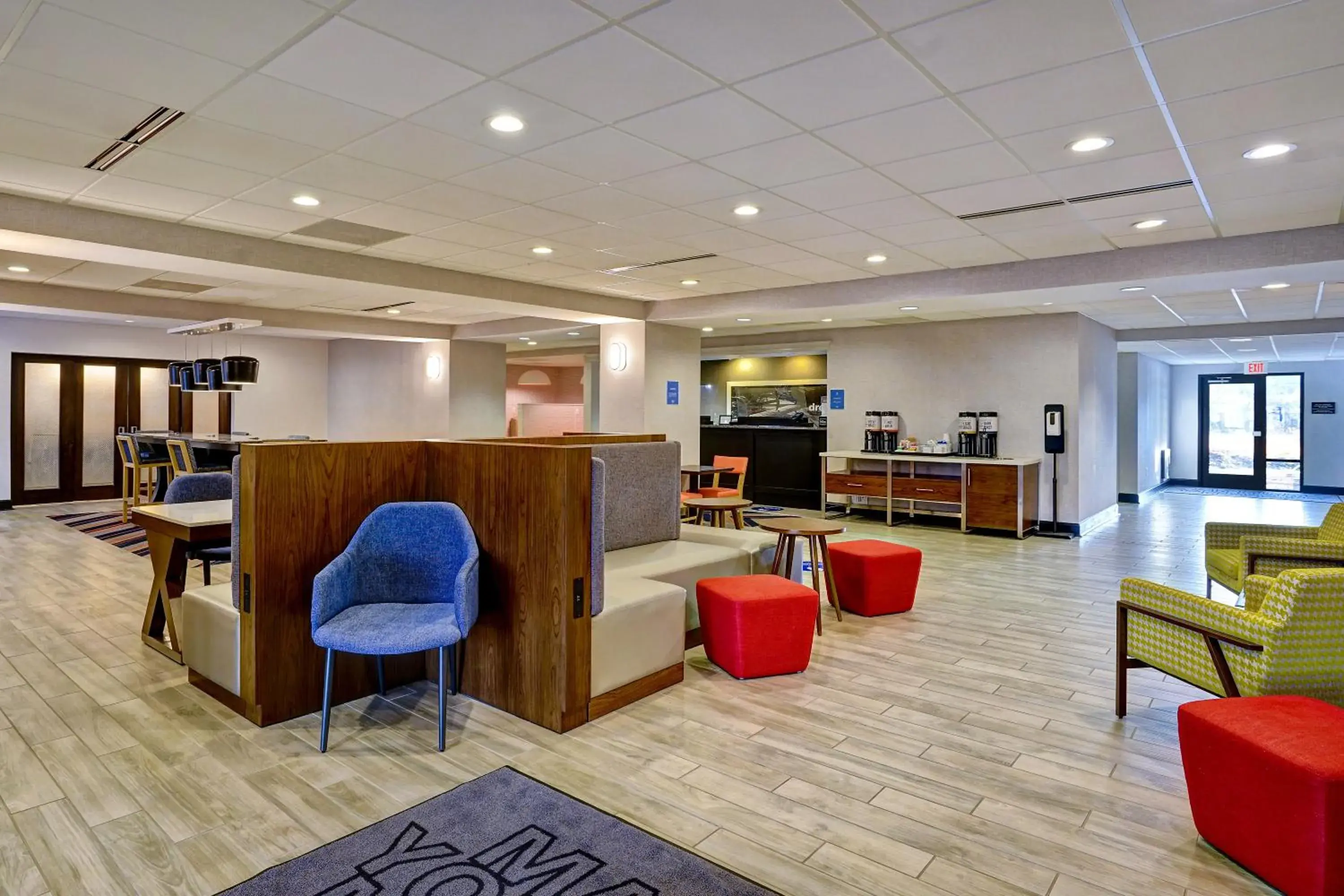 Lobby or reception in Hampton Inn Cortland Lobby or reception in Hampton Inn Cortland