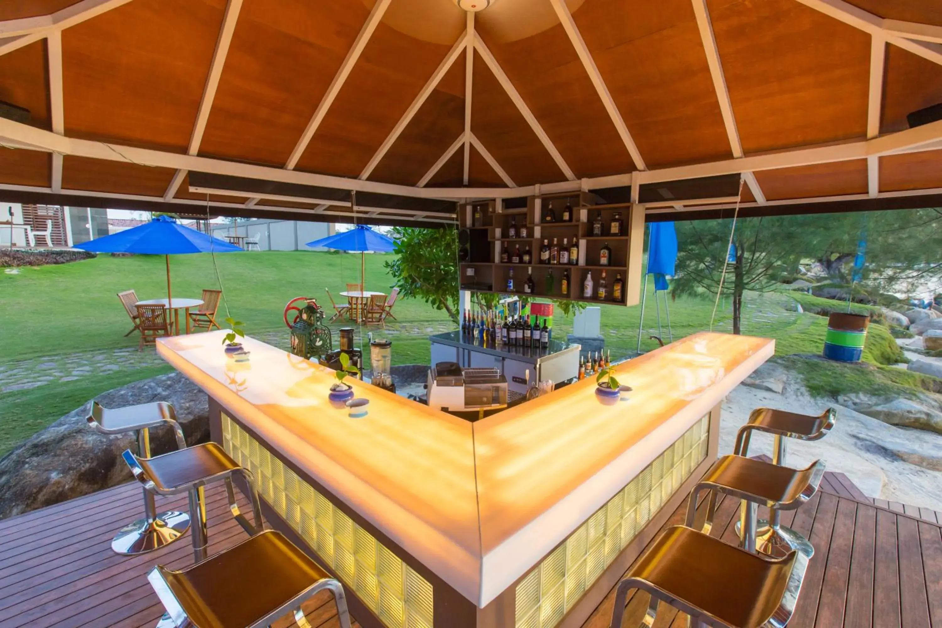 Lounge or bar in Pantai Indah Lagoi Bintan Lounge or bar in Pantai Indah Lagoi Bintan