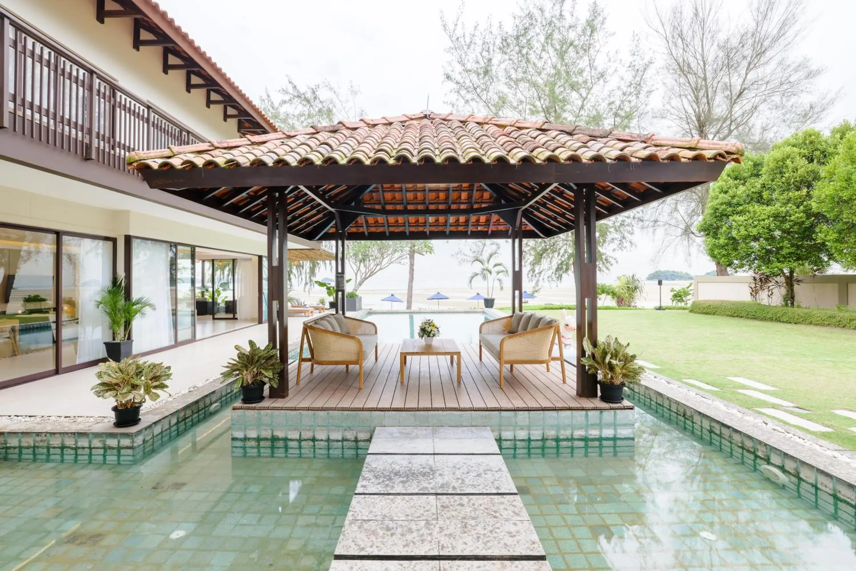 Swimming pool in Pantai Indah Lagoi Bintan Swimming pool in Pantai Indah Lagoi Bintan