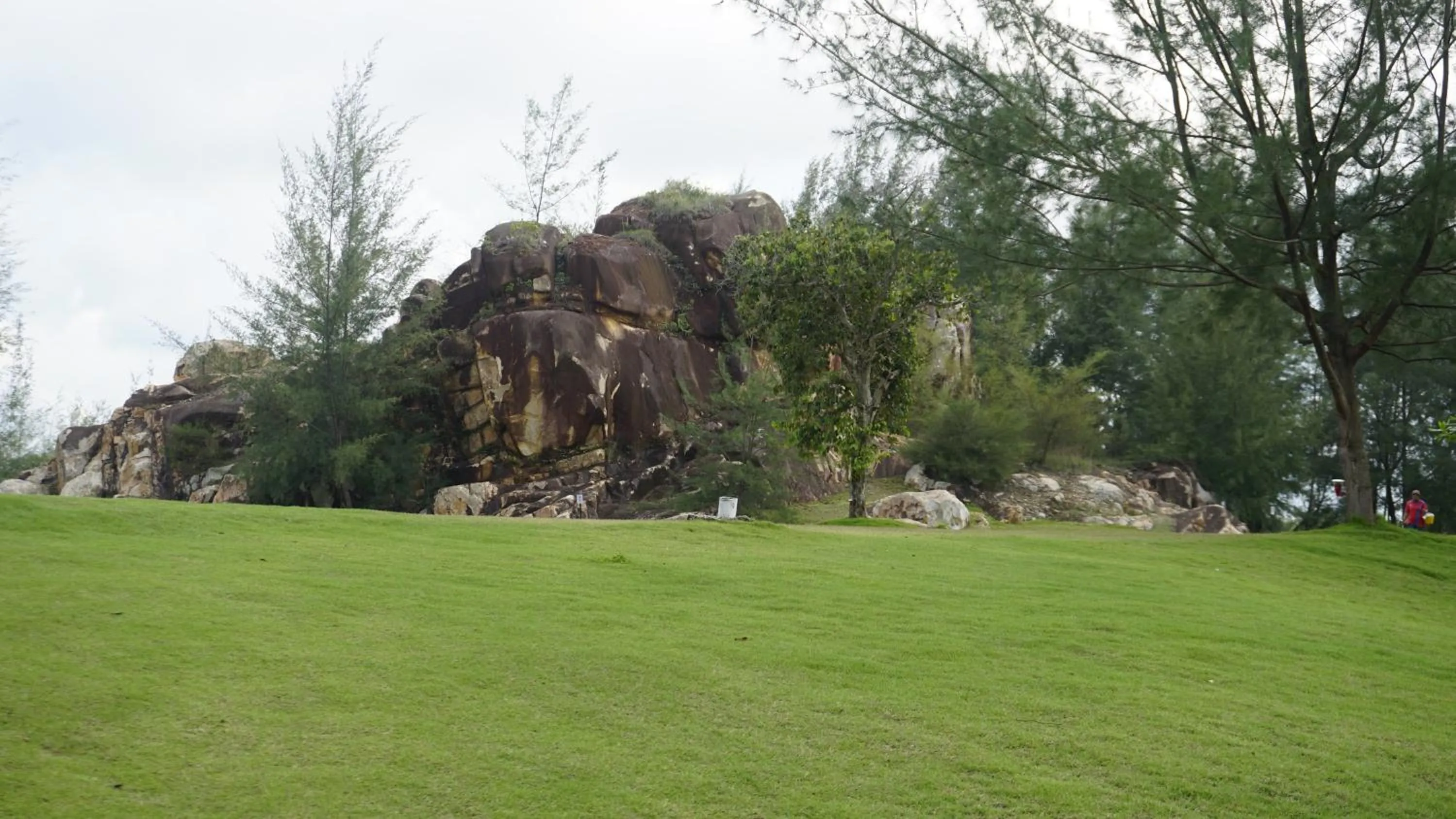 Natural landscape in Pantai Indah Lagoi Bintan