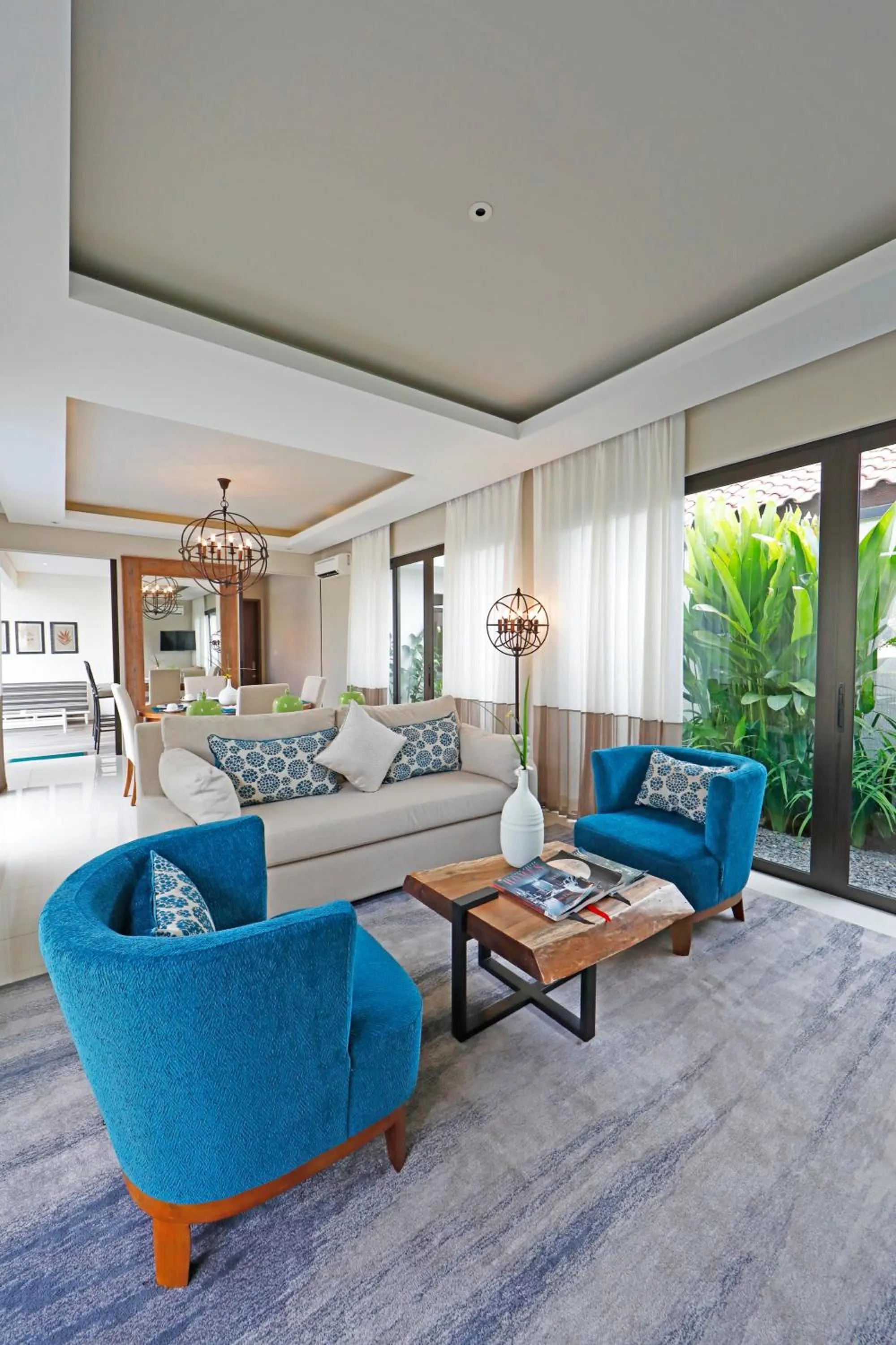 Living room in Pantai Indah Lagoi Bintan