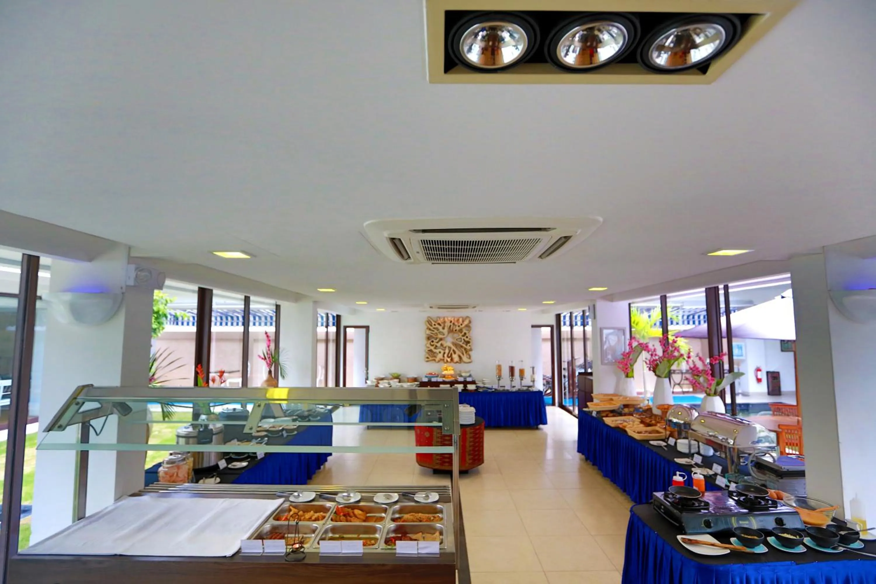 Buffet breakfast in Pantai Indah Lagoi Bintan
