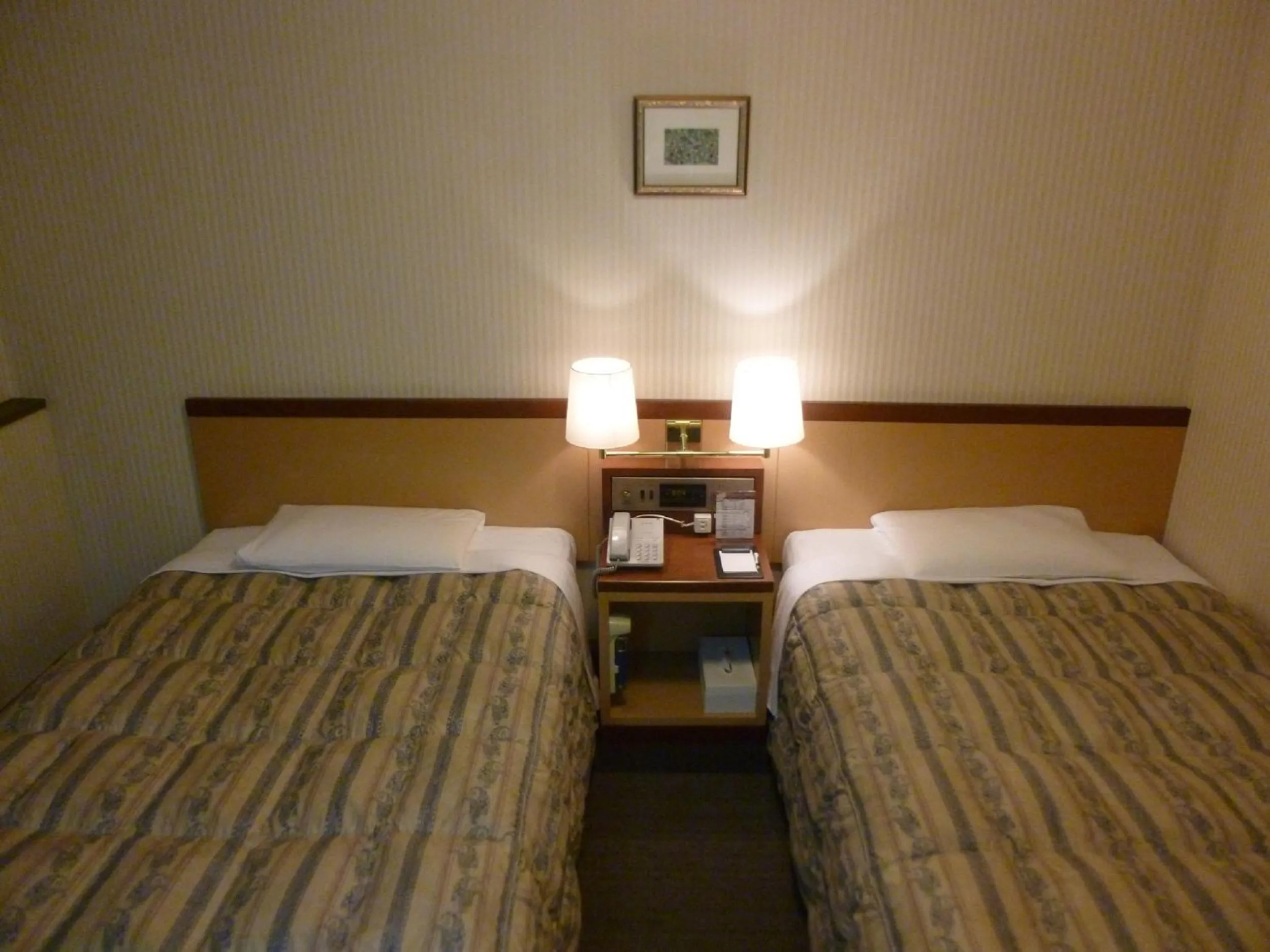 Photo of the whole room, Bed in Hotel Crownhills Fukushima