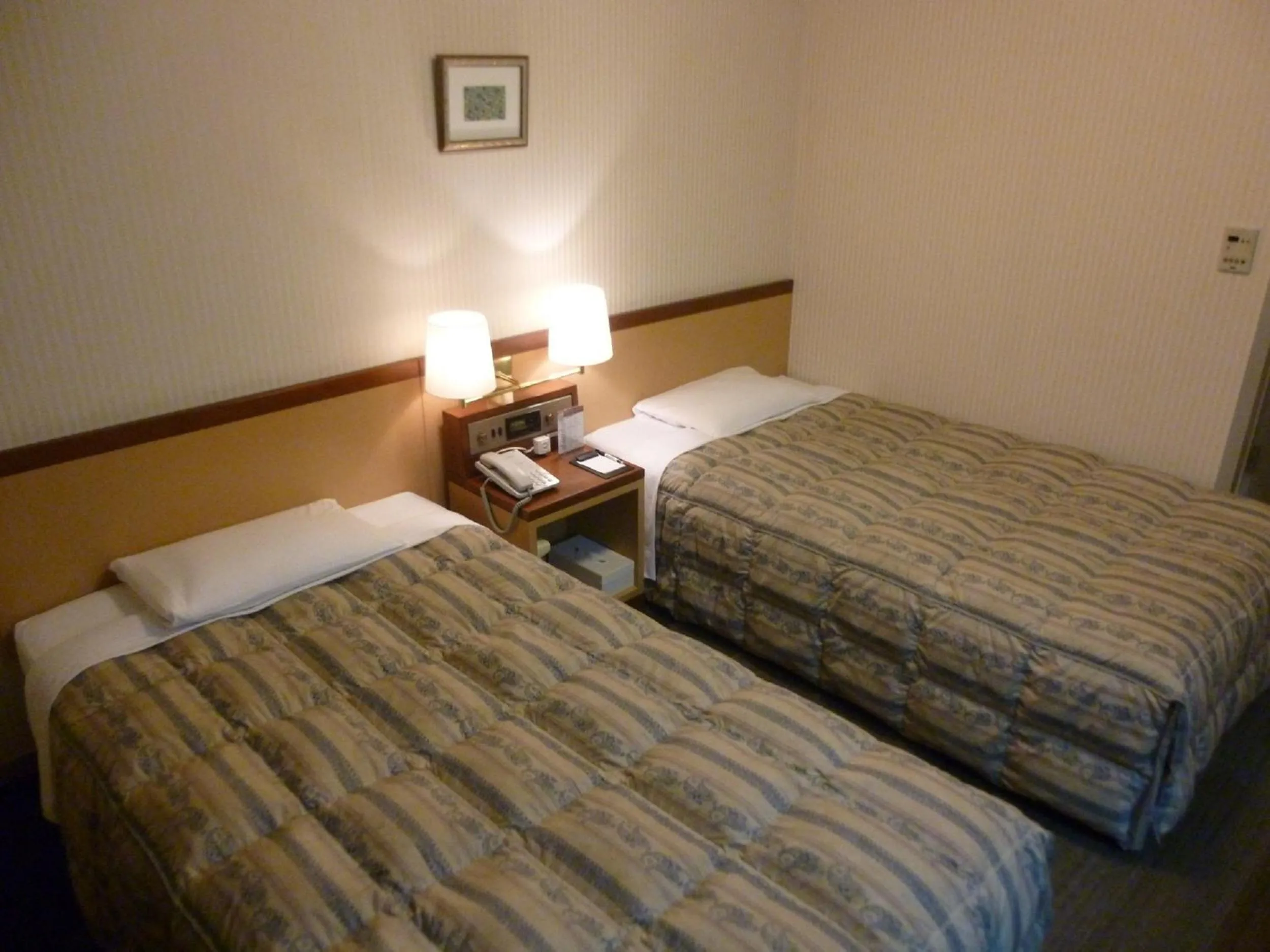 Photo of the whole room, Bed in Hotel Crownhills Fukushima