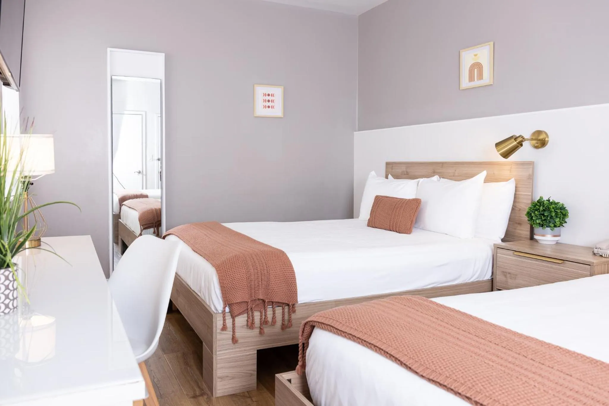 Bed in Riviere South Beach Hotel