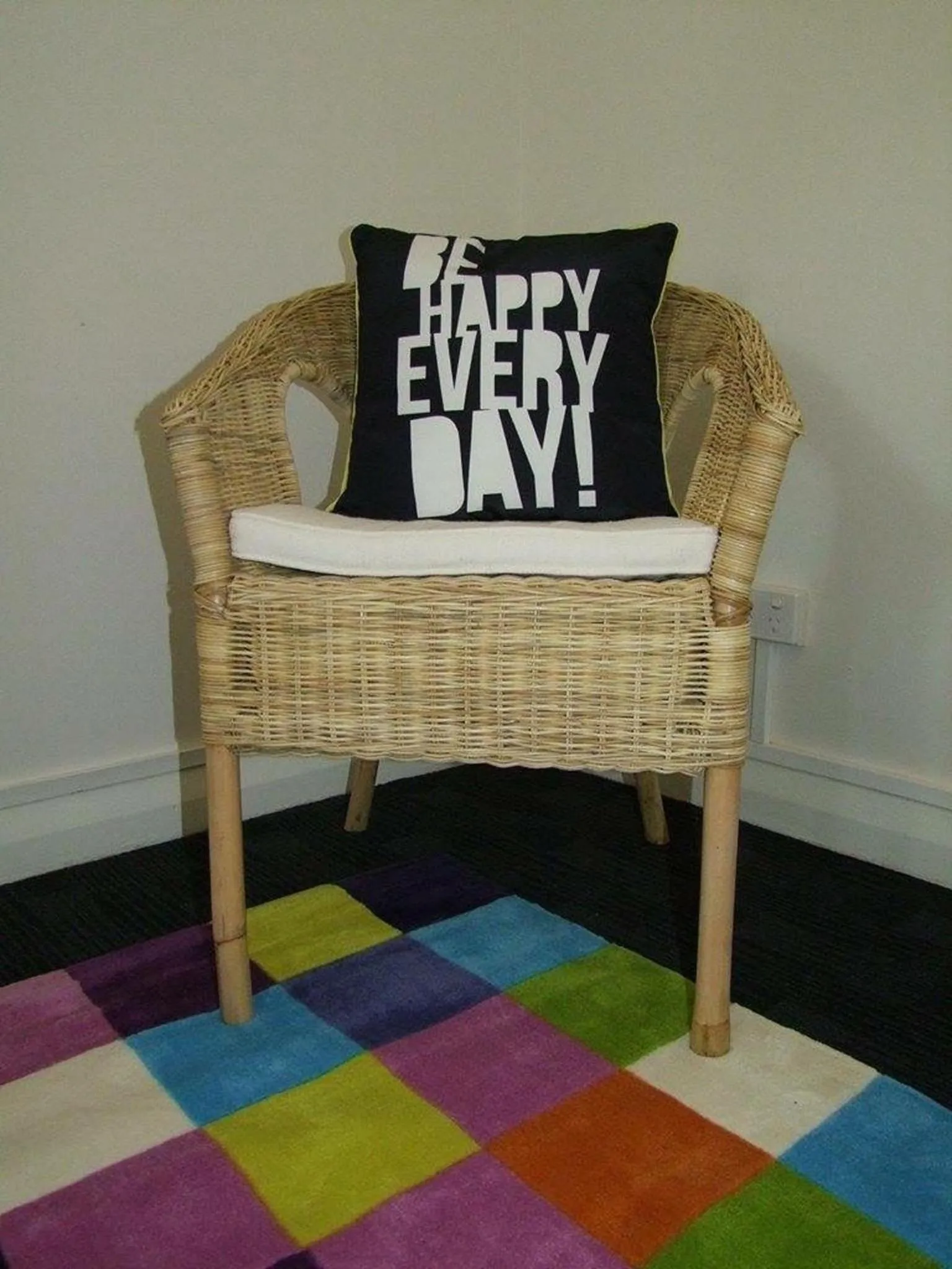 Decorative detail, Bed in Corryong Hotel Motel