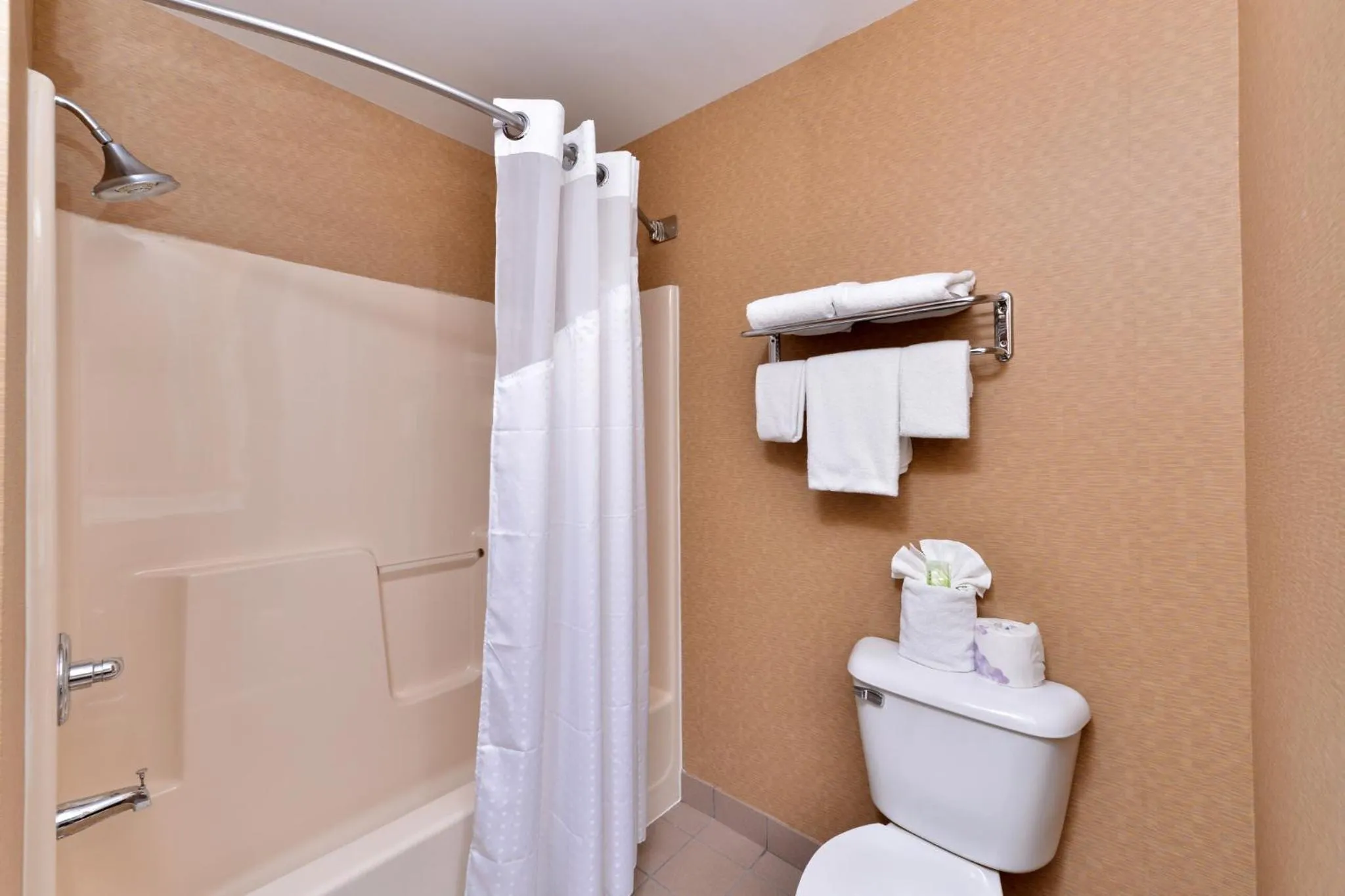 Bathroom in Holiday Inn Express Hotel & Suites Cincinnati-Blue Ash by IHG