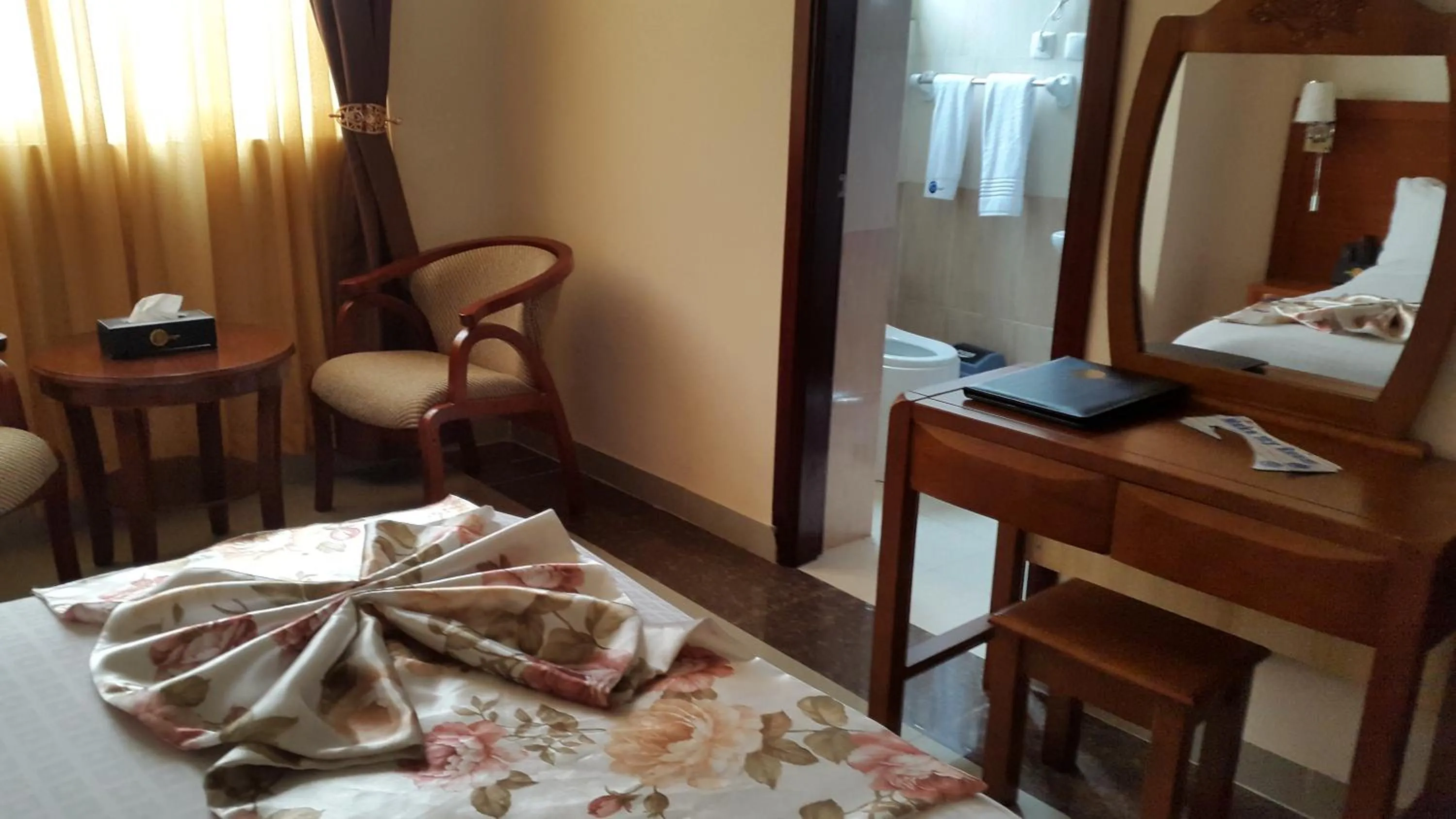 Photo of the whole room, Bed in C Fun Addis Hotel
