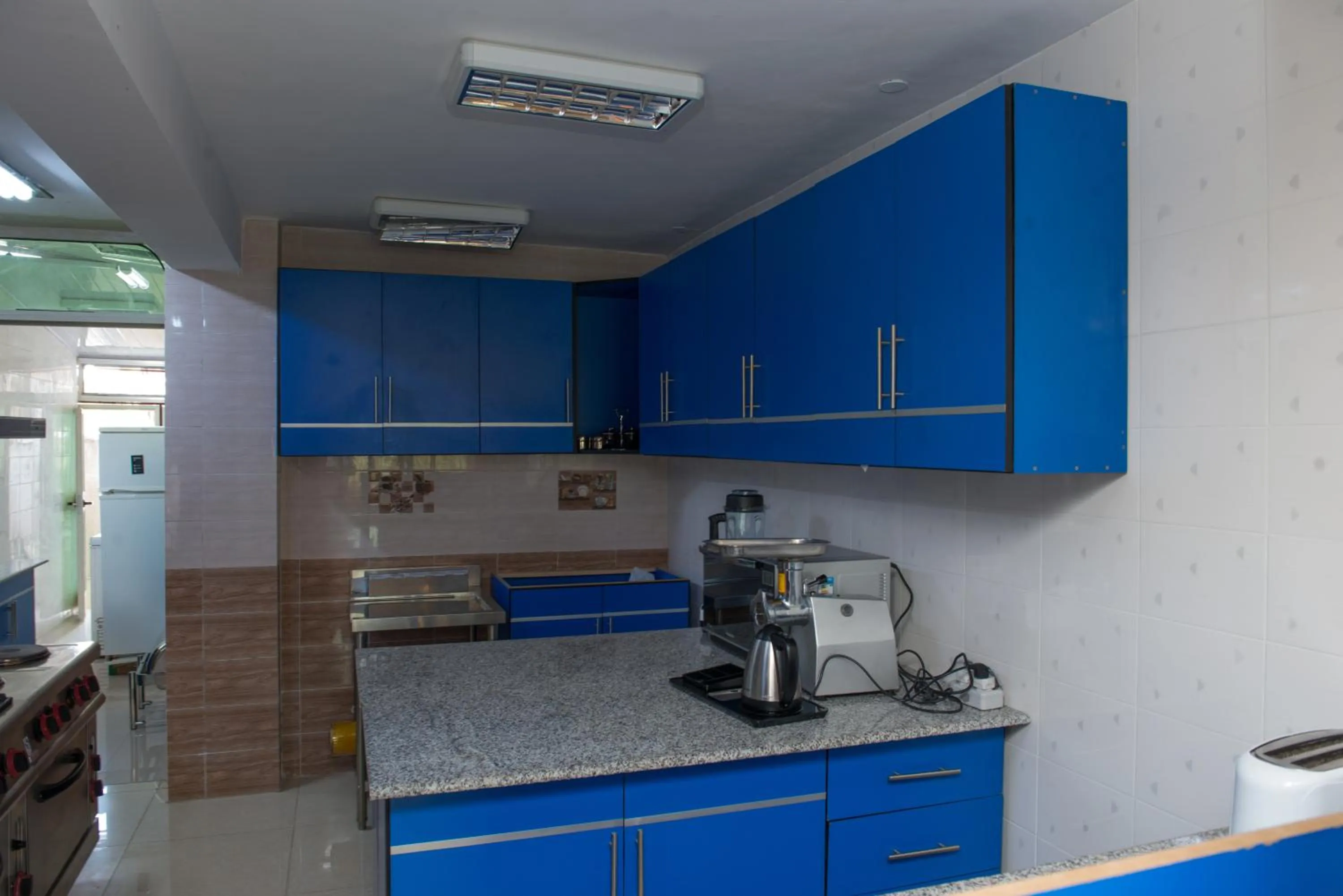 Kitchen or kitchenette in C Fun Addis Hotel