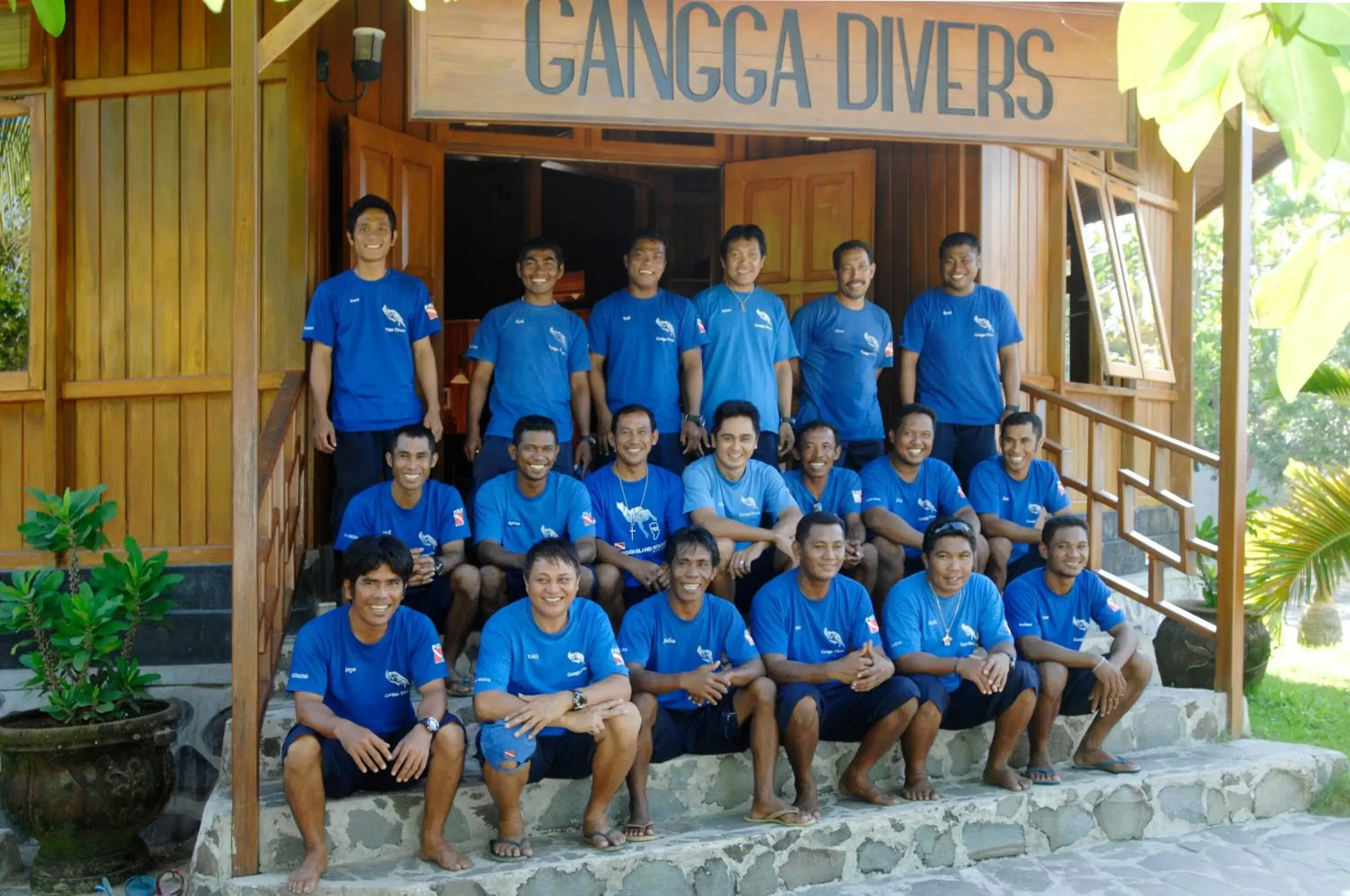 Staff in Gangga Island Resort & Spa