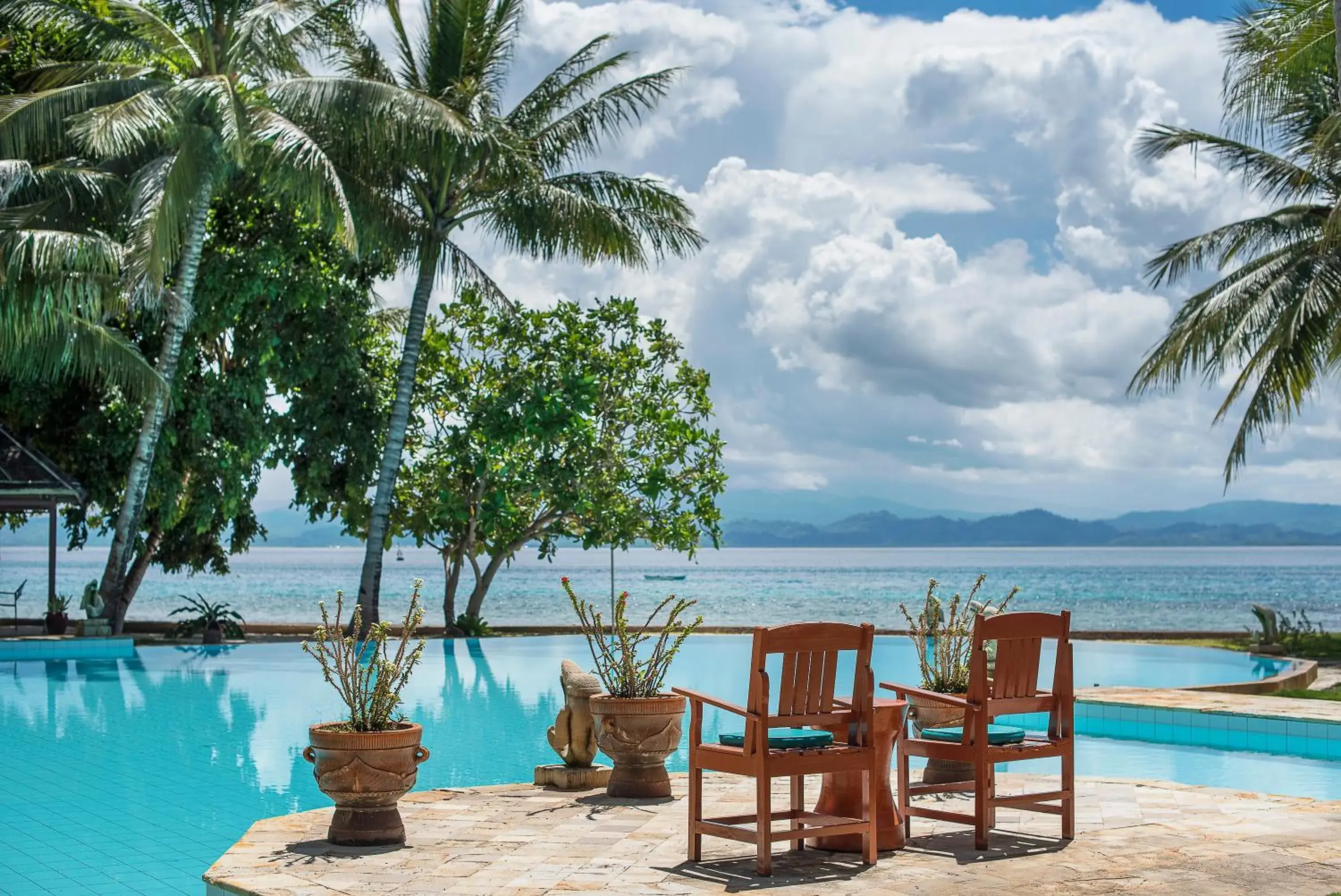 Sea view, Swimming Pool in Gangga Island Resort & Spa