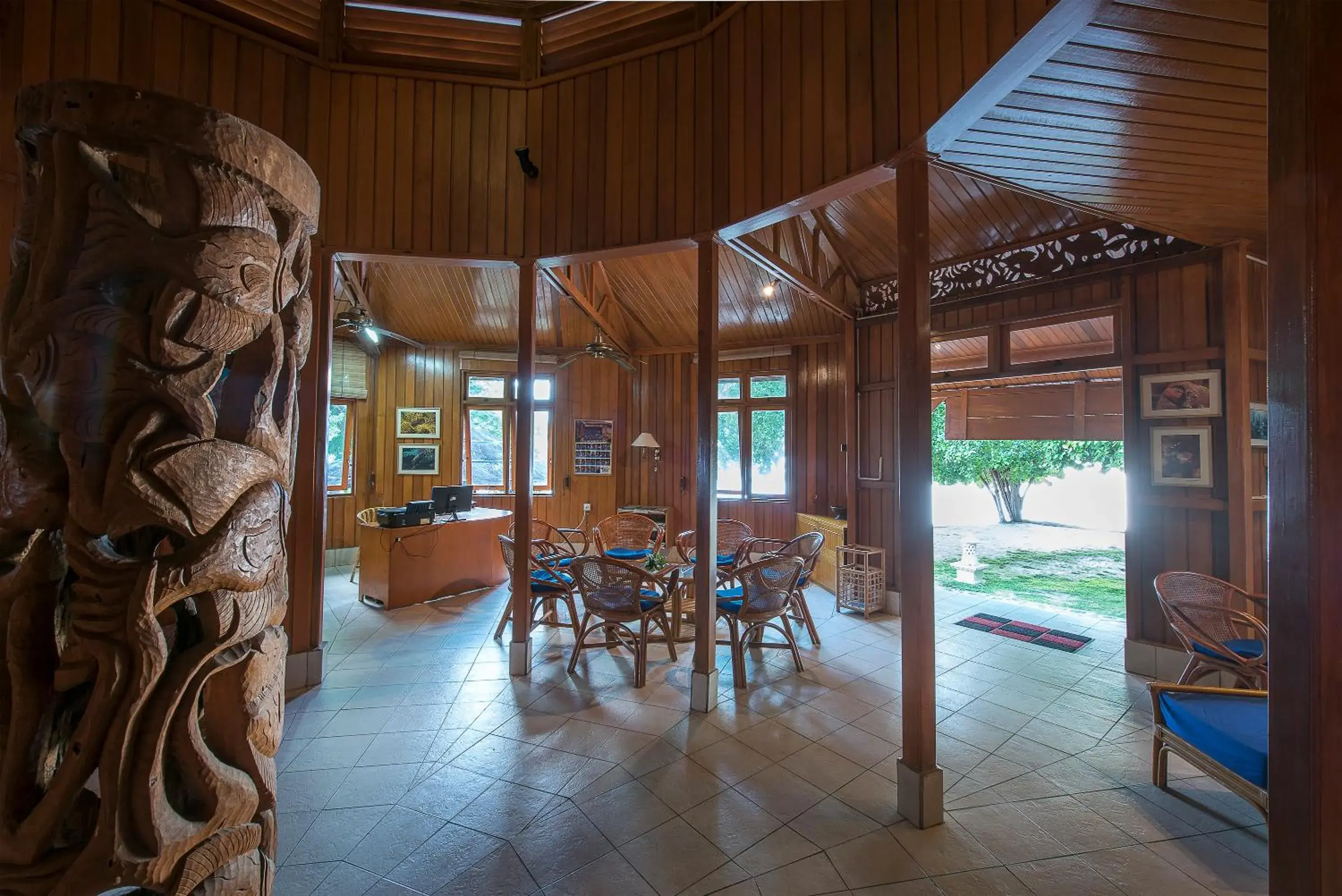 Lobby or reception, Restaurant/Places to Eat in Gangga Island Resort & Spa