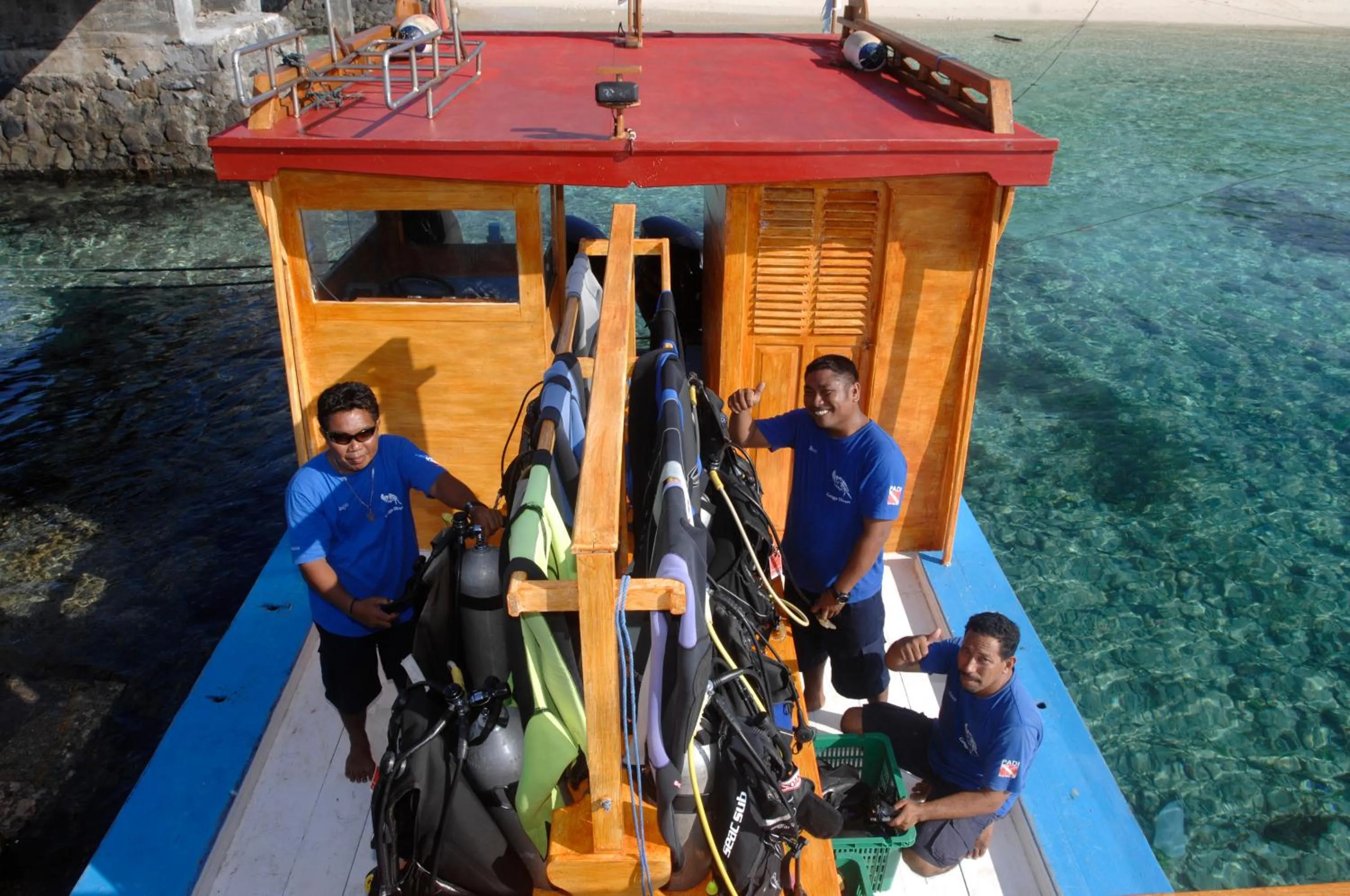 Staff in Gangga Island Resort & Spa