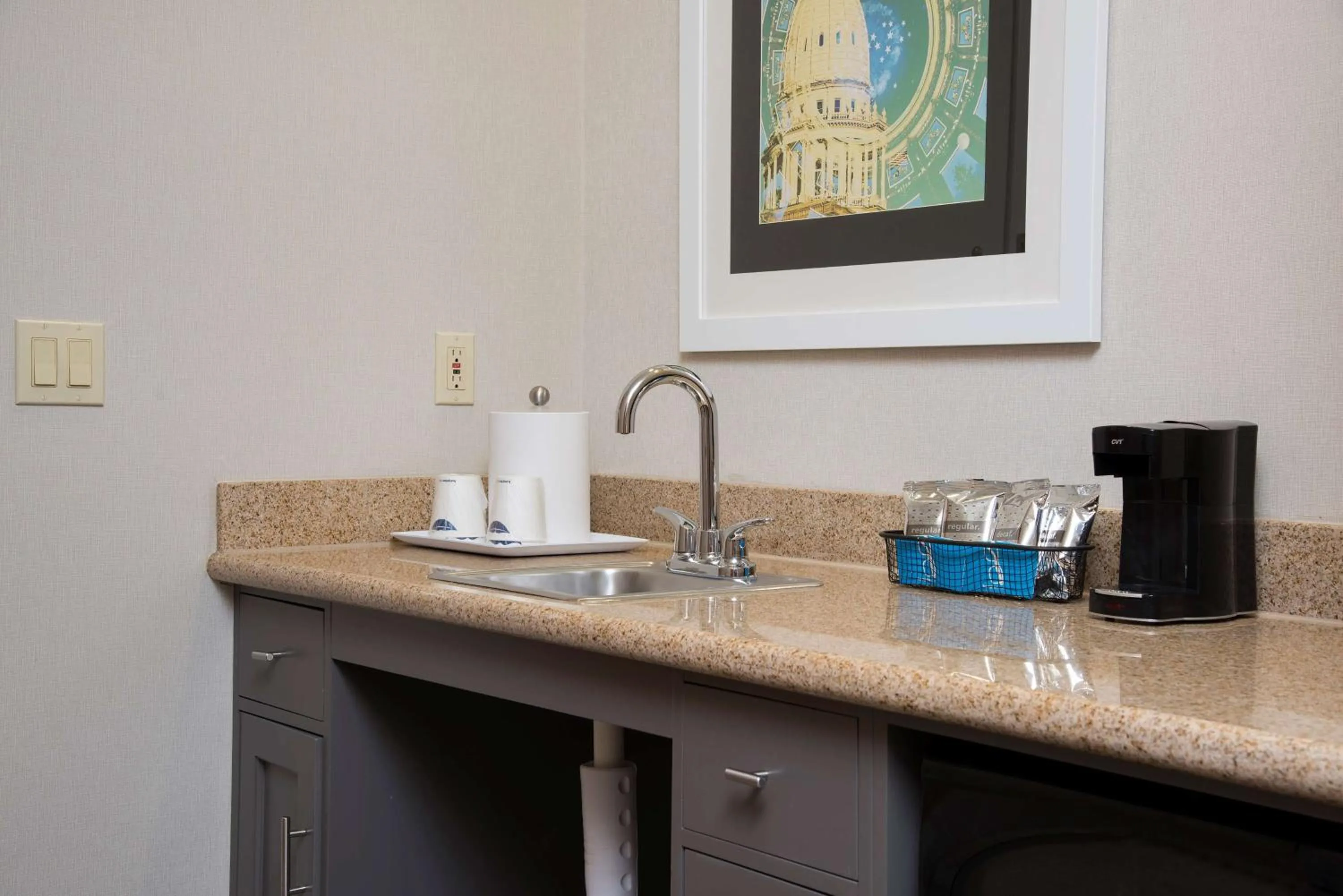 Photo of the whole room in Hampton Inn & Suites East Lansing