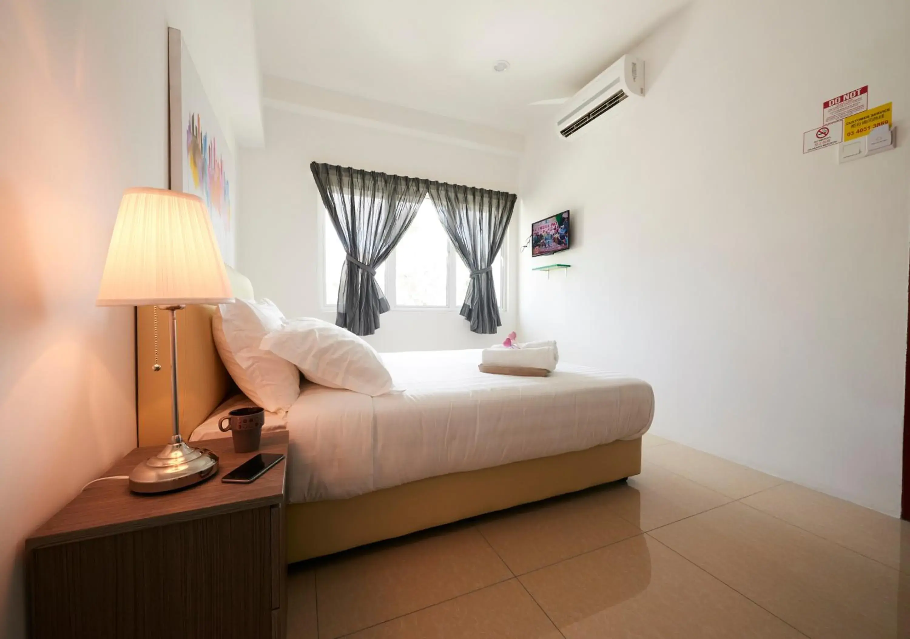 Bed in Ipoh Road Hotel Bed in Ipoh Road Hotel