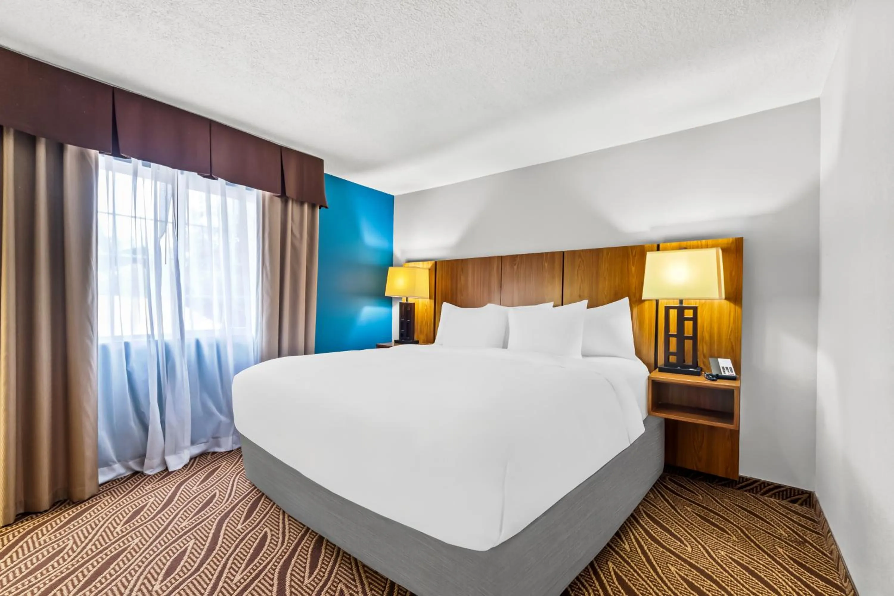 Bedroom, Bed in Quality Inn & Suites San Antonio Airport - Stone Oak