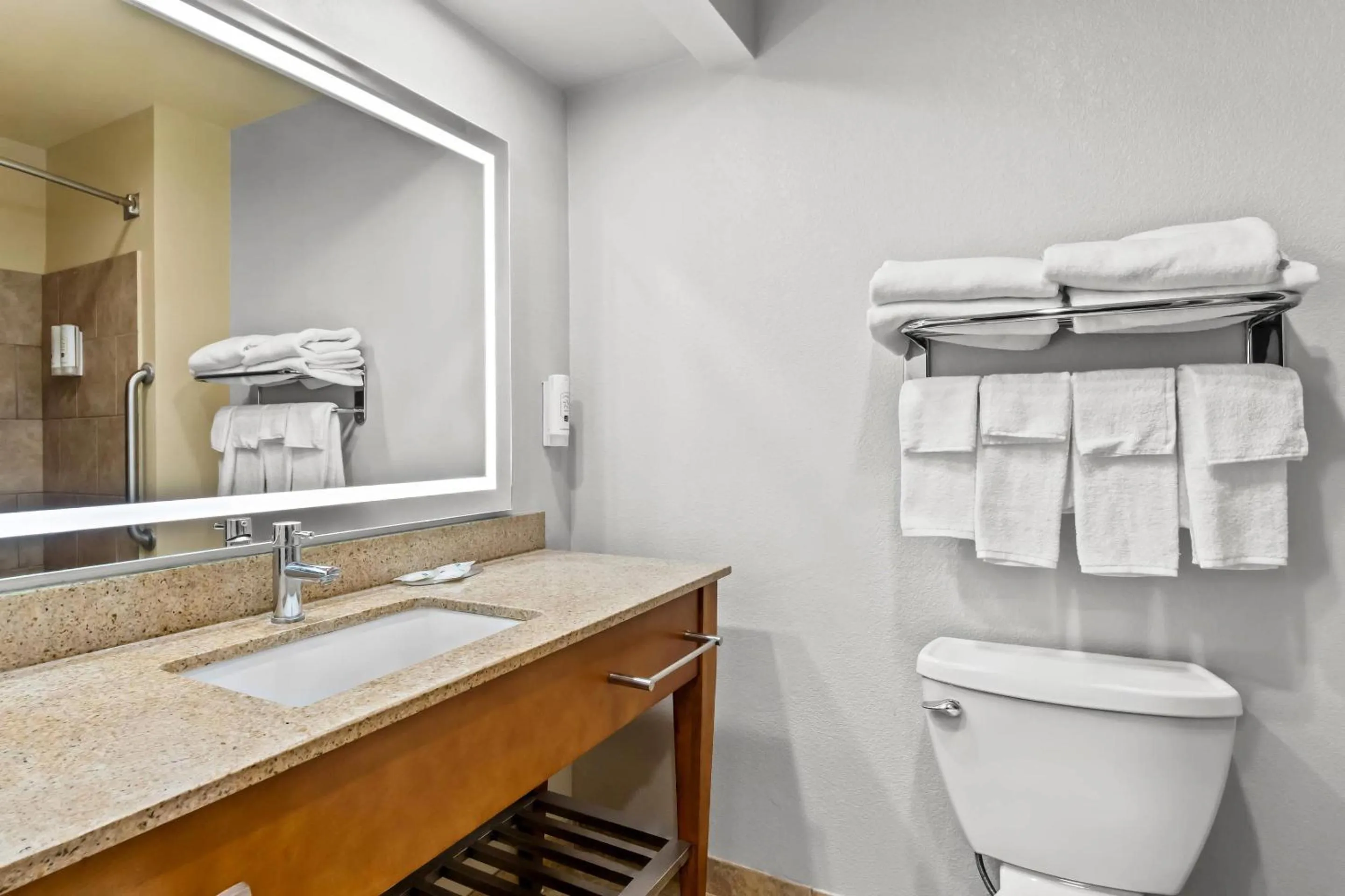 Bedroom in Quality Inn & Suites San Antonio Airport - Stone Oak