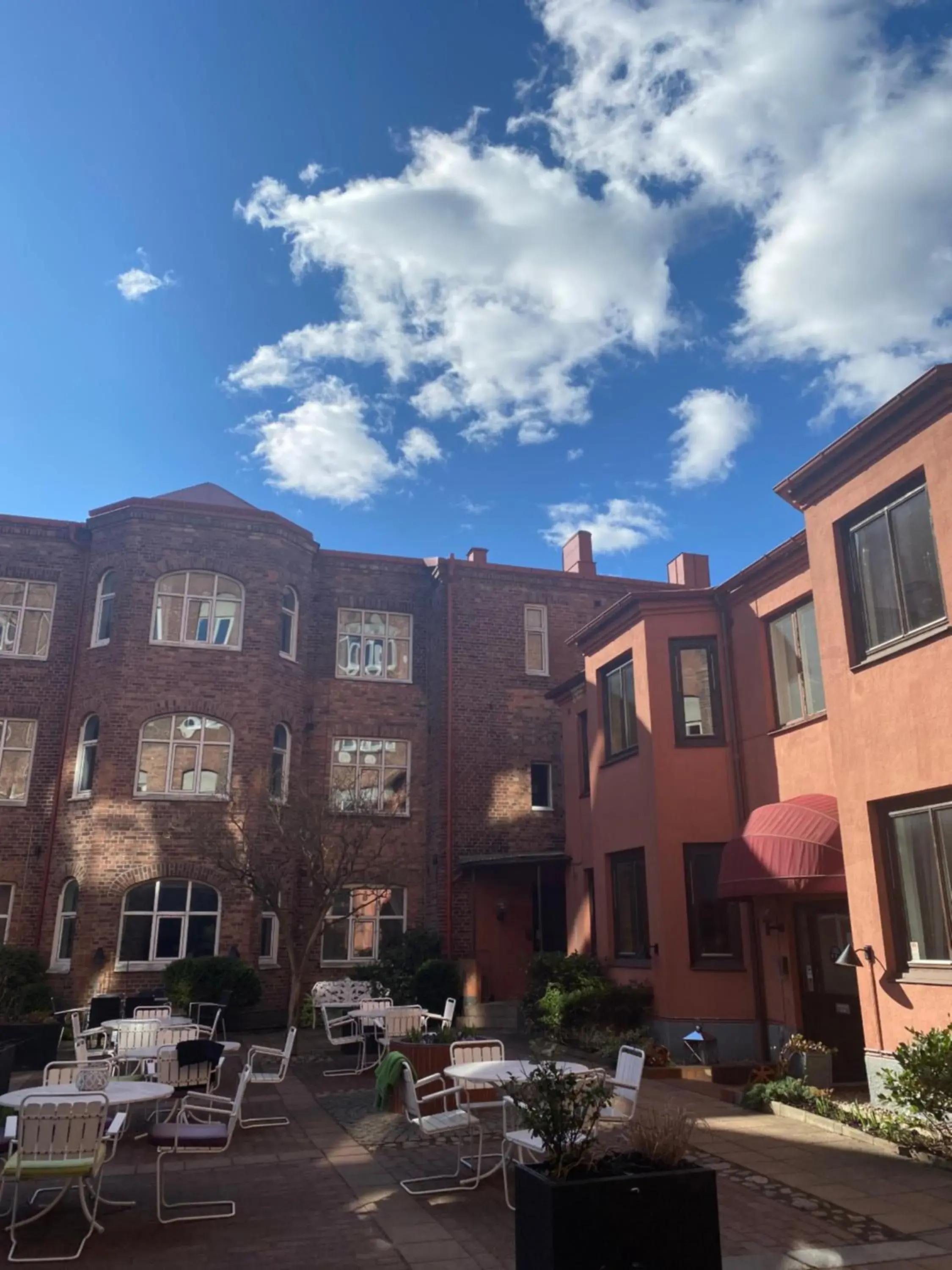 Garden view in Home Hotel Norre Park Garden view in Home Hotel Norre Park