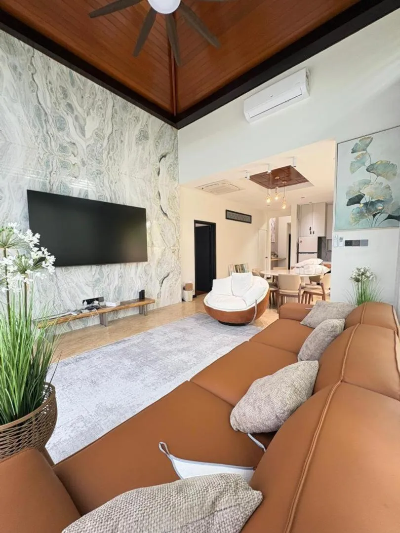 Living room in Sabah Beach Villas & Suites