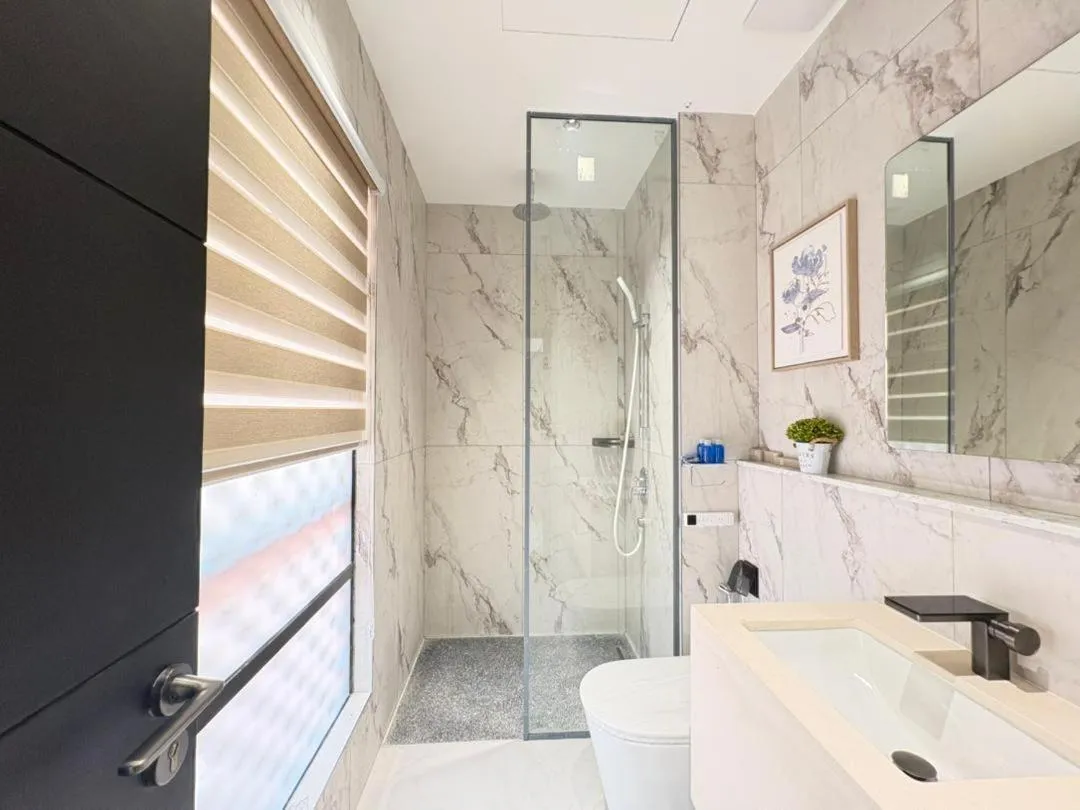 Bathroom in Sabah Beach Villas & Suites