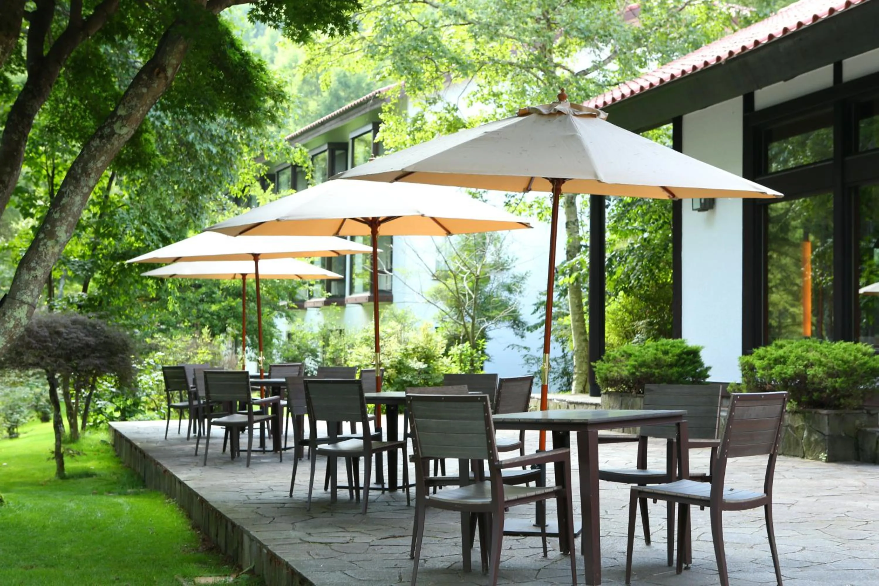 Garden in Tateshina Tokyu Hotel