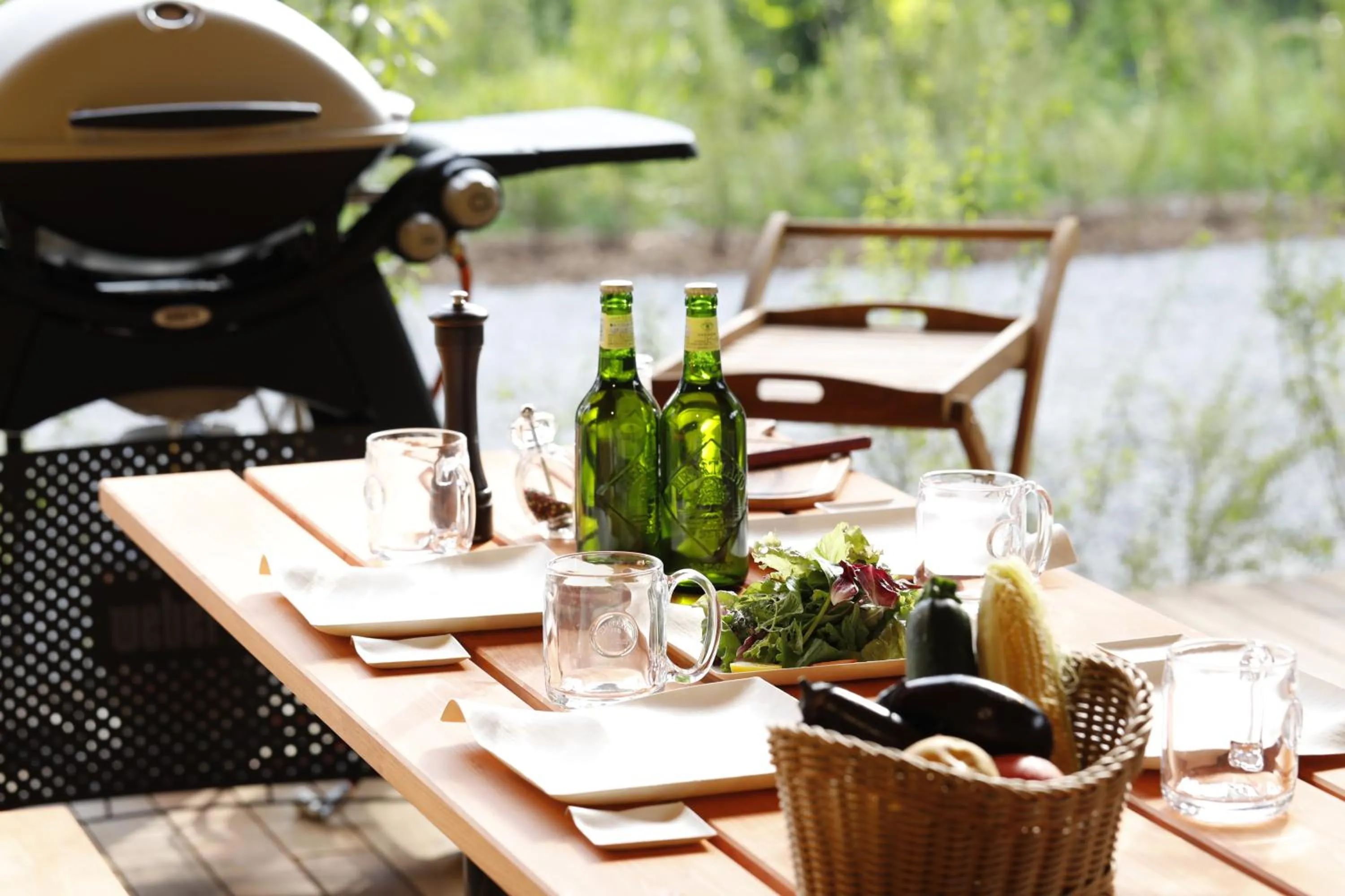 BBQ facilities in Tateshina Tokyu Hotel