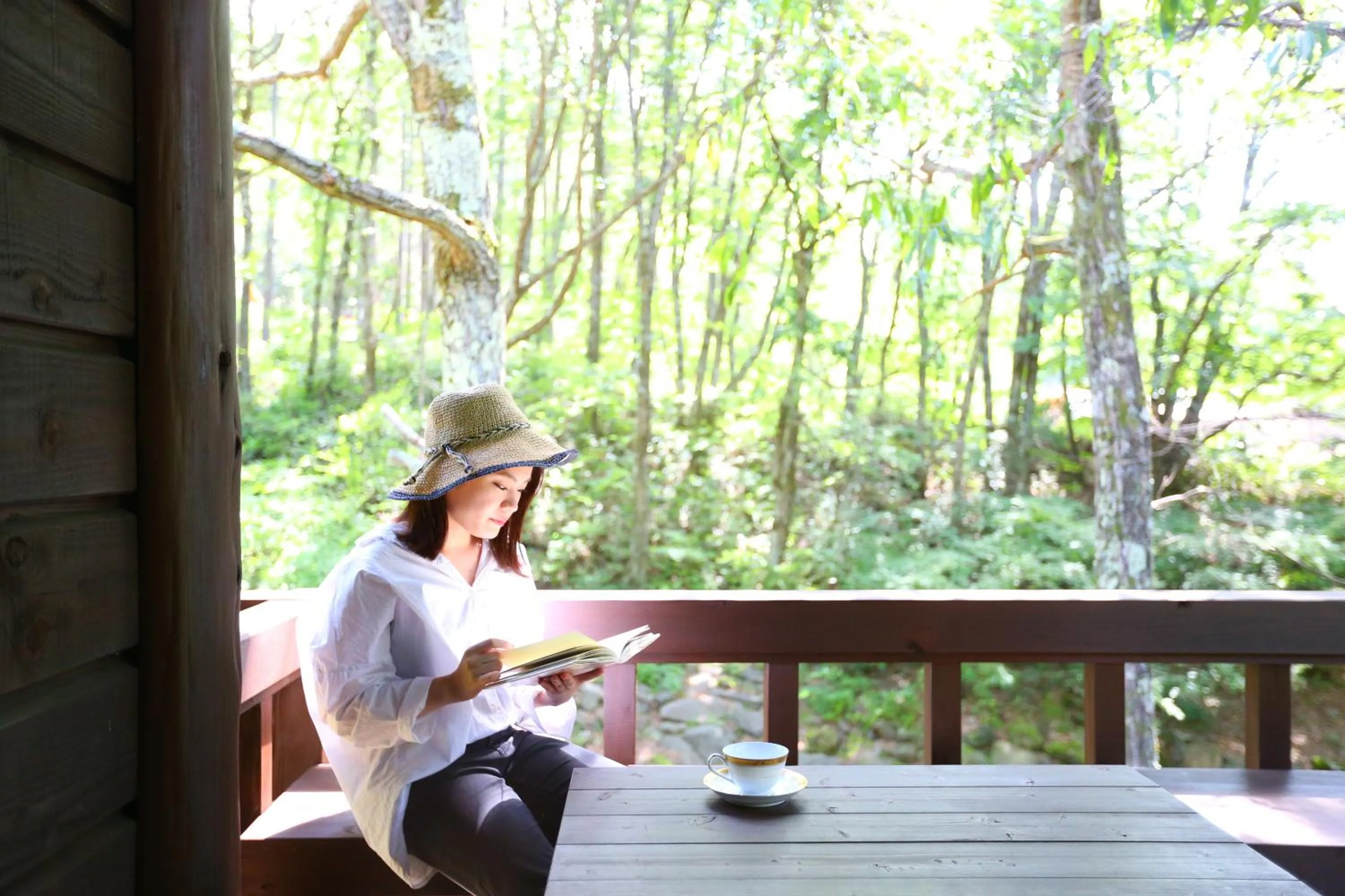 Balcony/Terrace in Tateshina Tokyu Hotel
