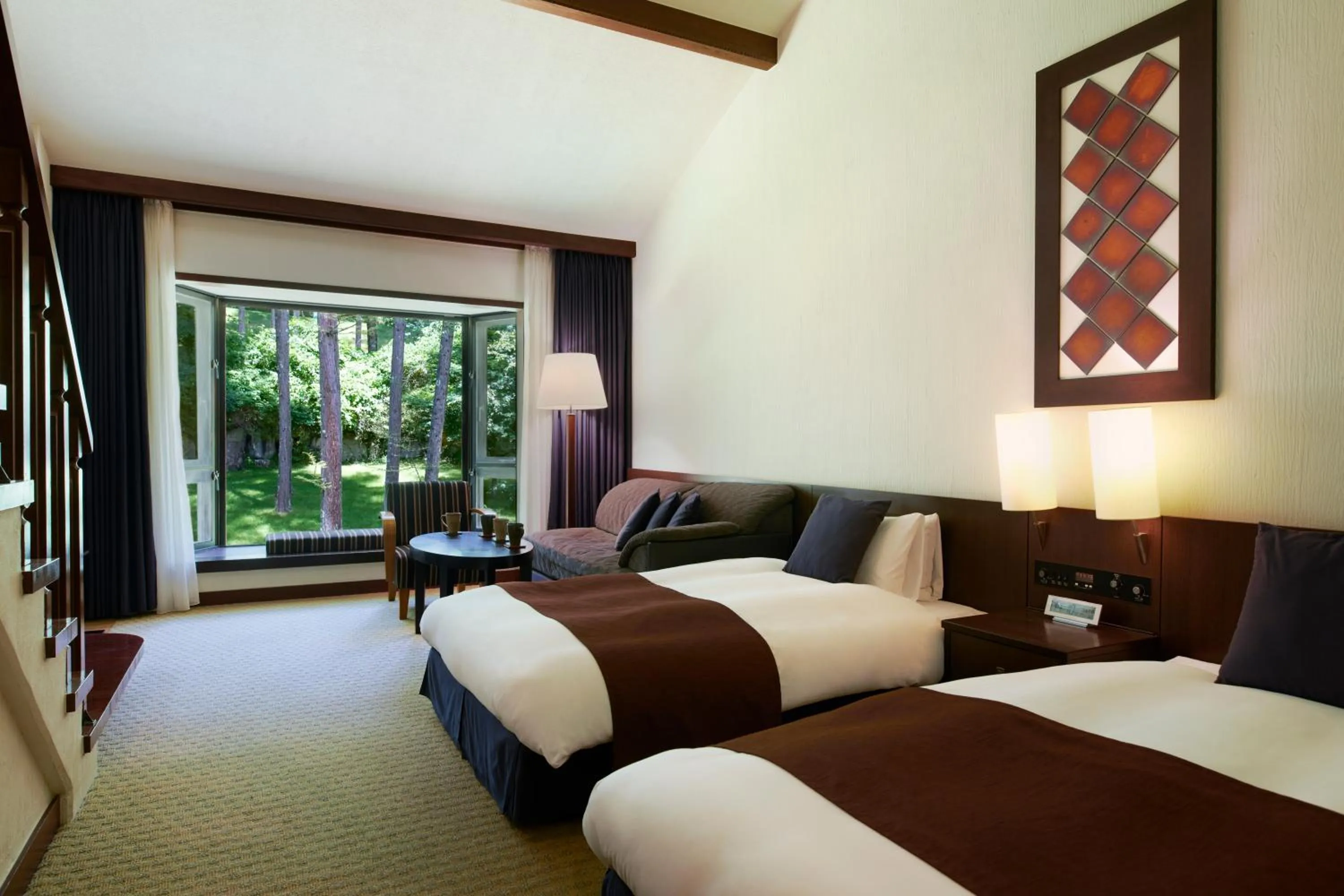 Photo of the whole room, Bed in Tateshina Tokyu Hotel