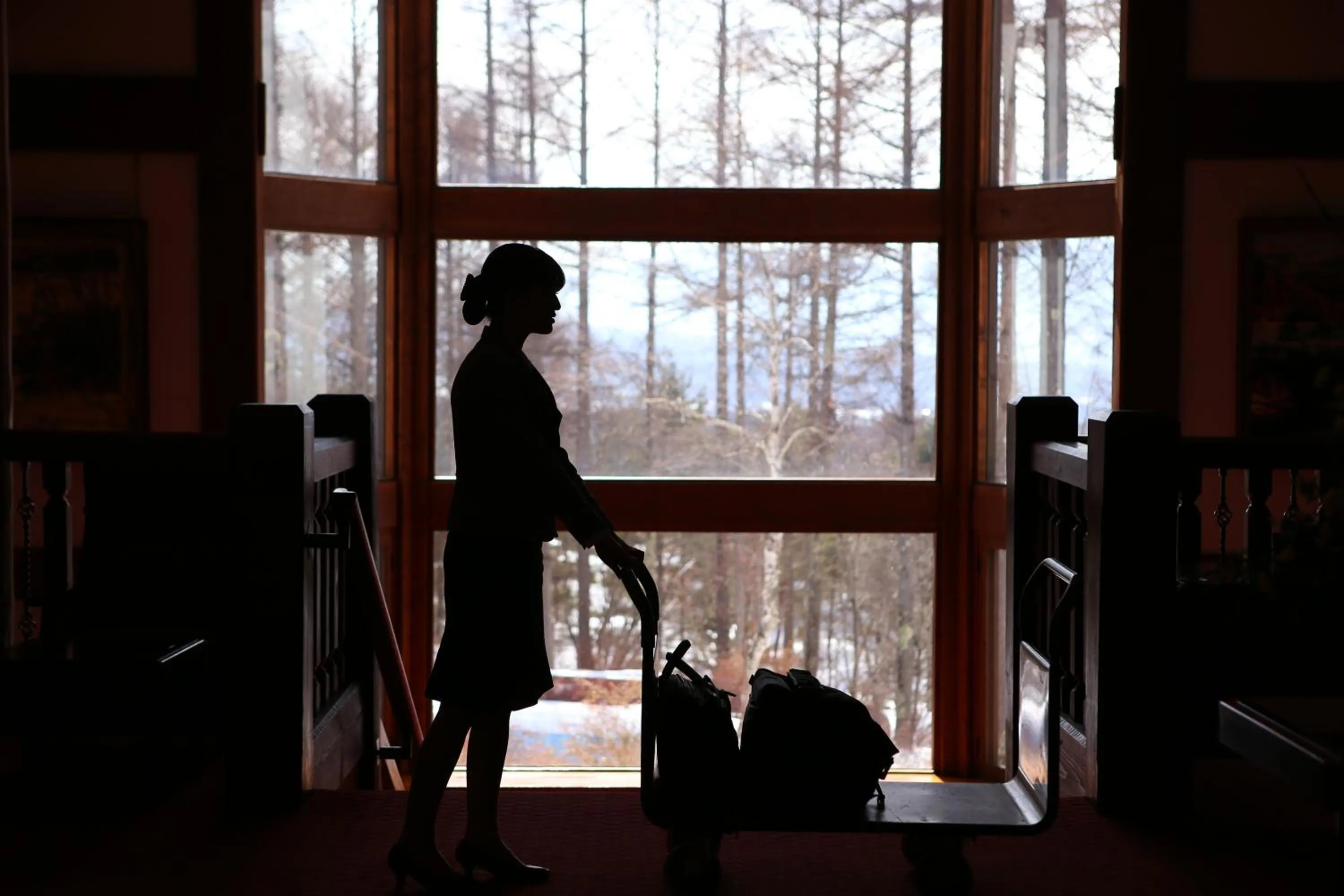 Staff in Tateshina Tokyu Hotel