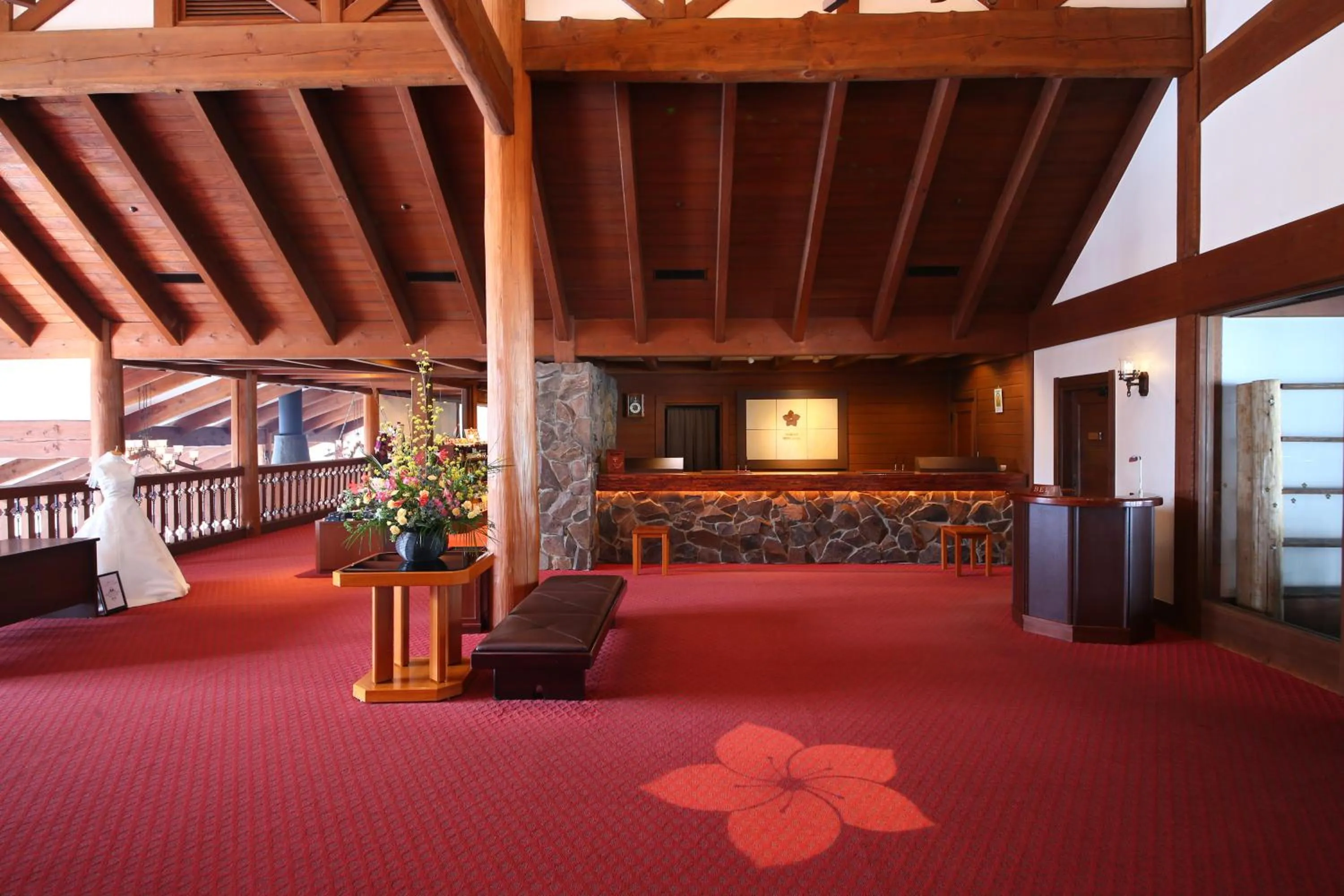 Lobby or reception in Tateshina Tokyu Hotel