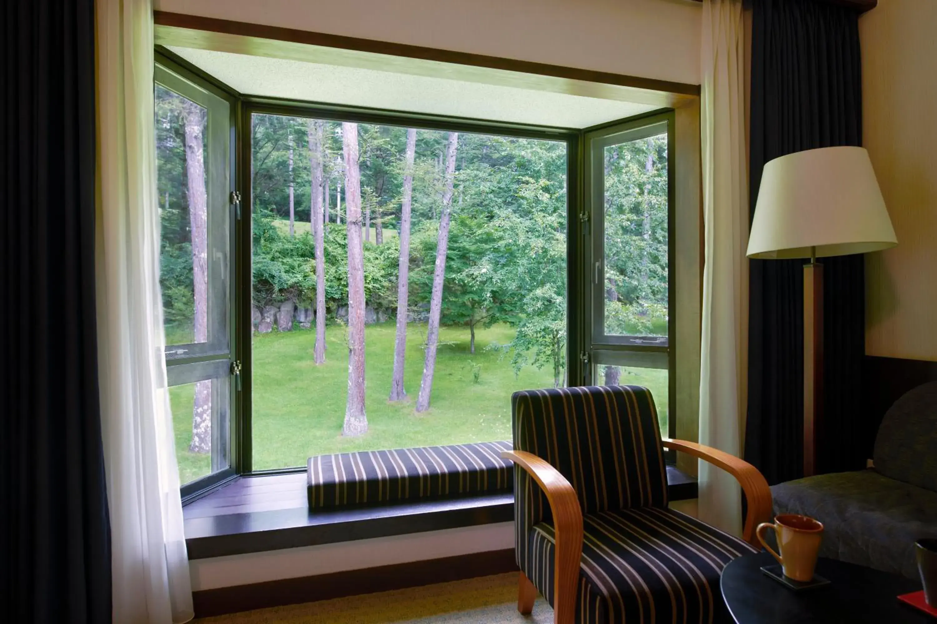 Garden view in Tateshina Tokyu Hotel Garden view in Tateshina Tokyu Hotel